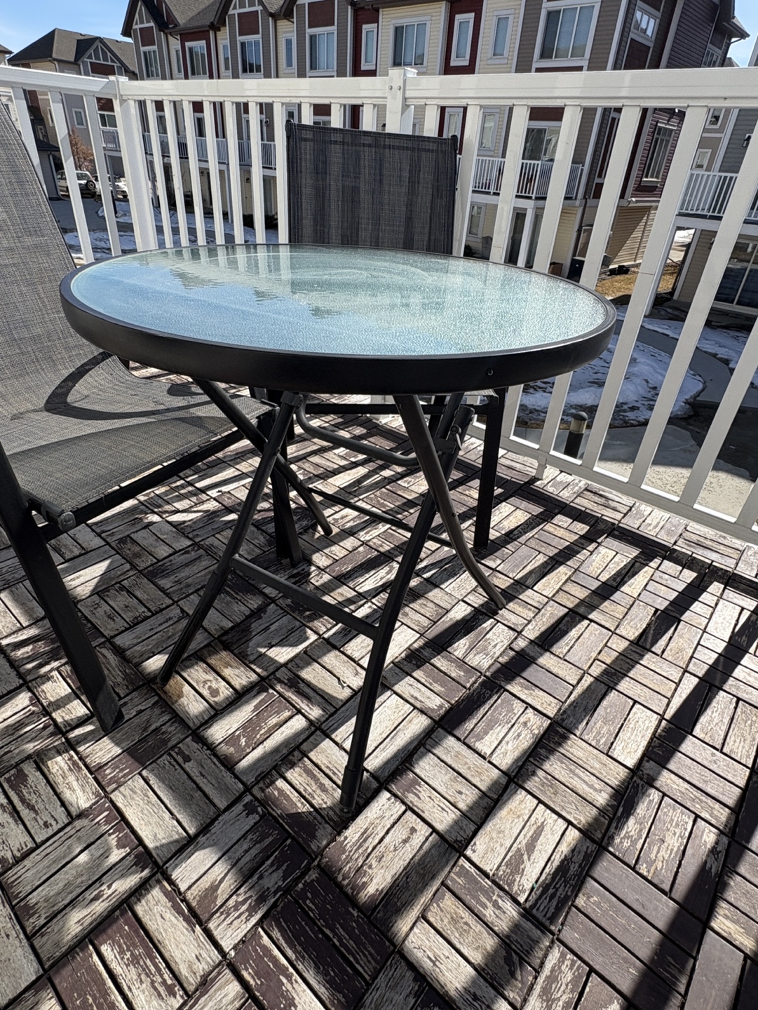 Patio Set: Table and Two Chairs - photo 3