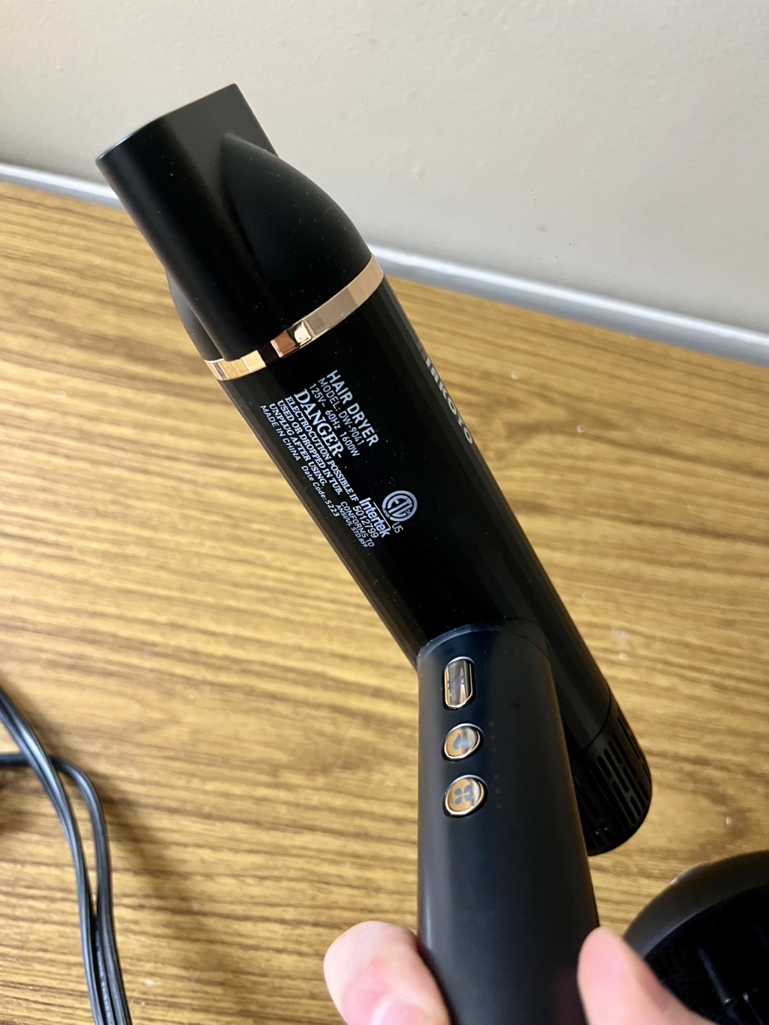 Iakoto Hair Dryer with Concentrator