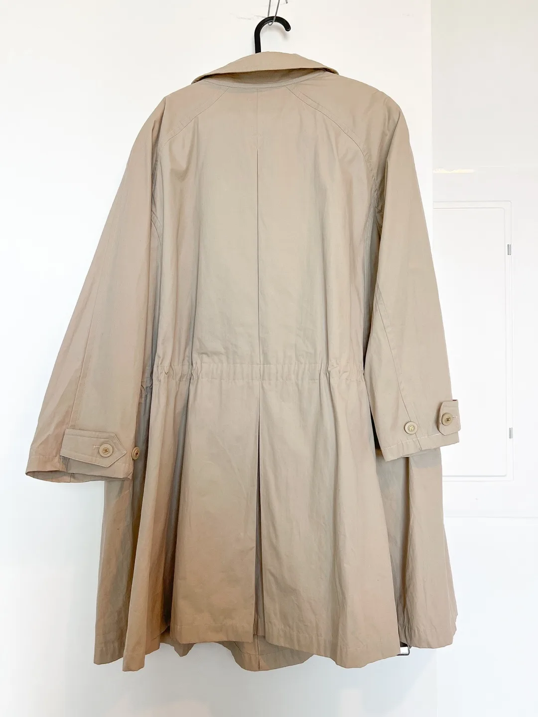 Chanel 1994 Vintage Trench Coat Size S/M 100% Authentic Beige image indicator(10)