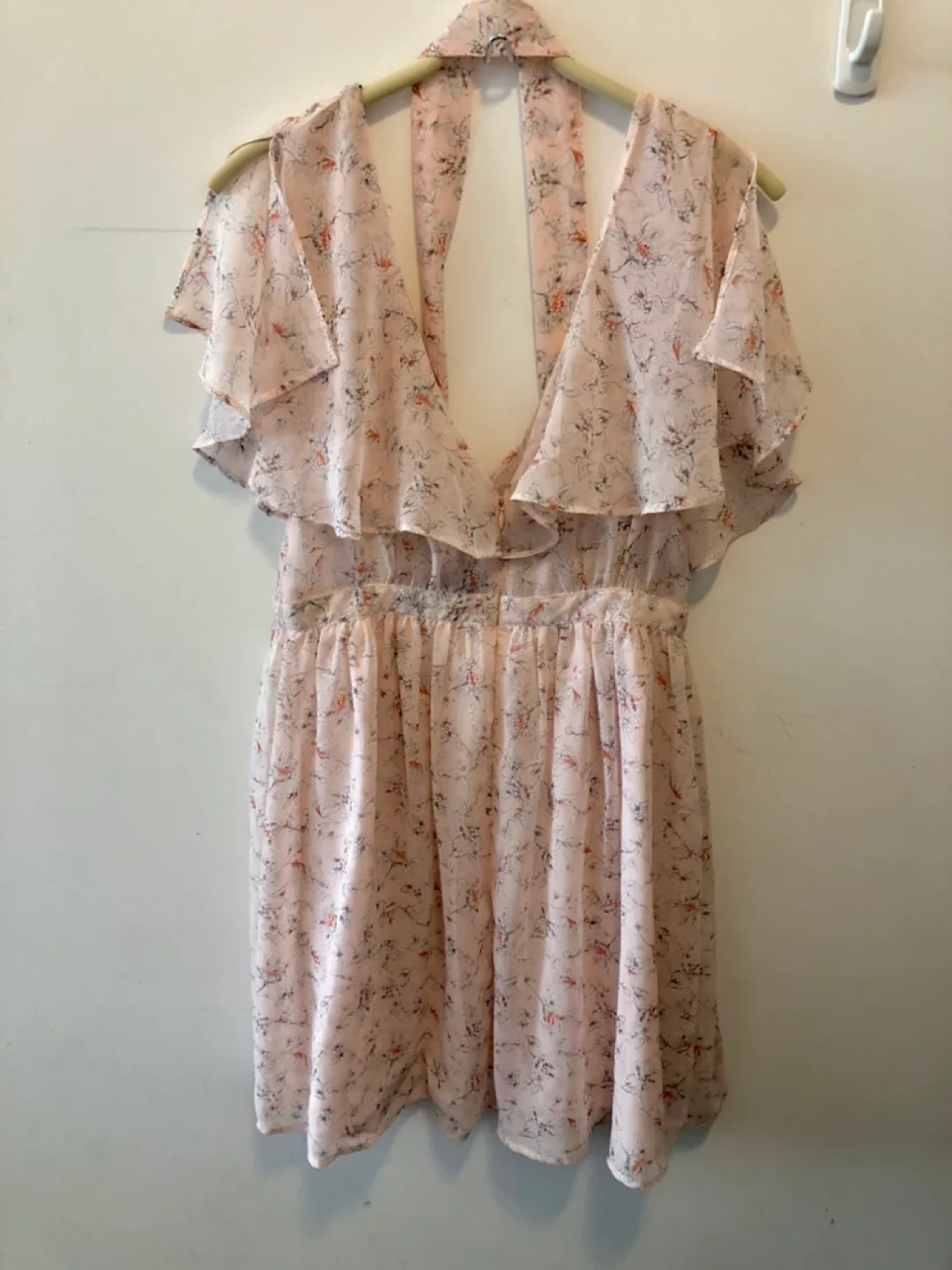 Forever 21 Floral Mini Dress Size Large image indicator(2)