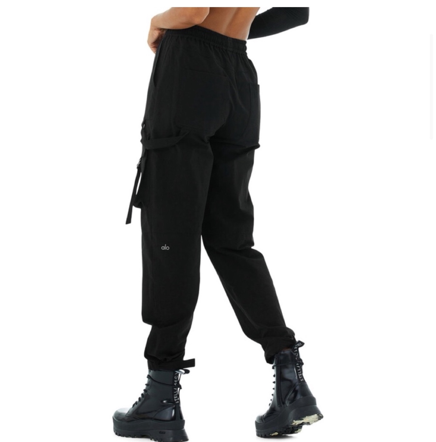 Alo Yoga Black Cargo Pants