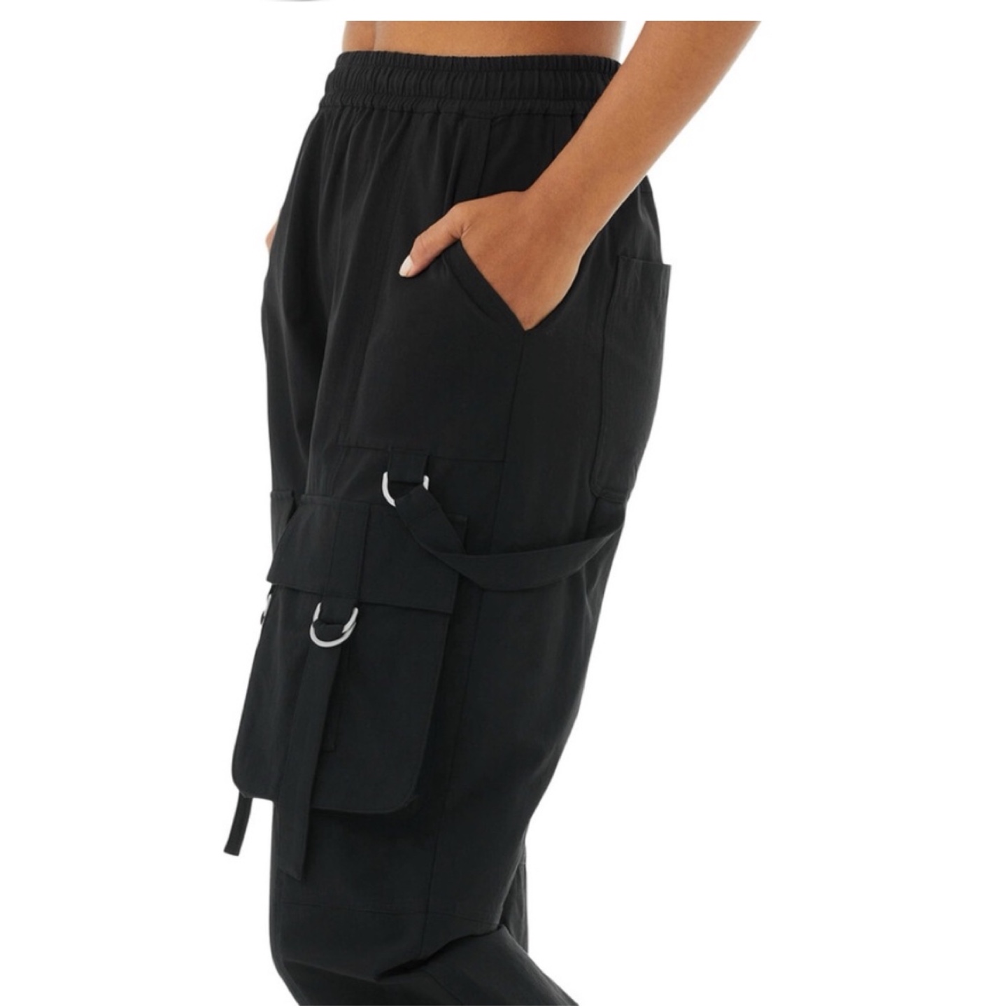 Alo Yoga Black Cargo Pants - photo 2