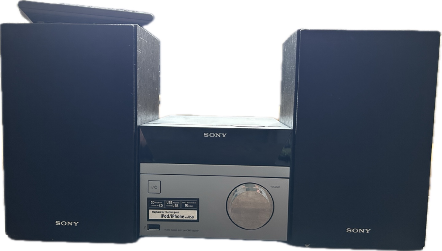 Sony Micro Hi-Fi System with Speakers - photo 2
