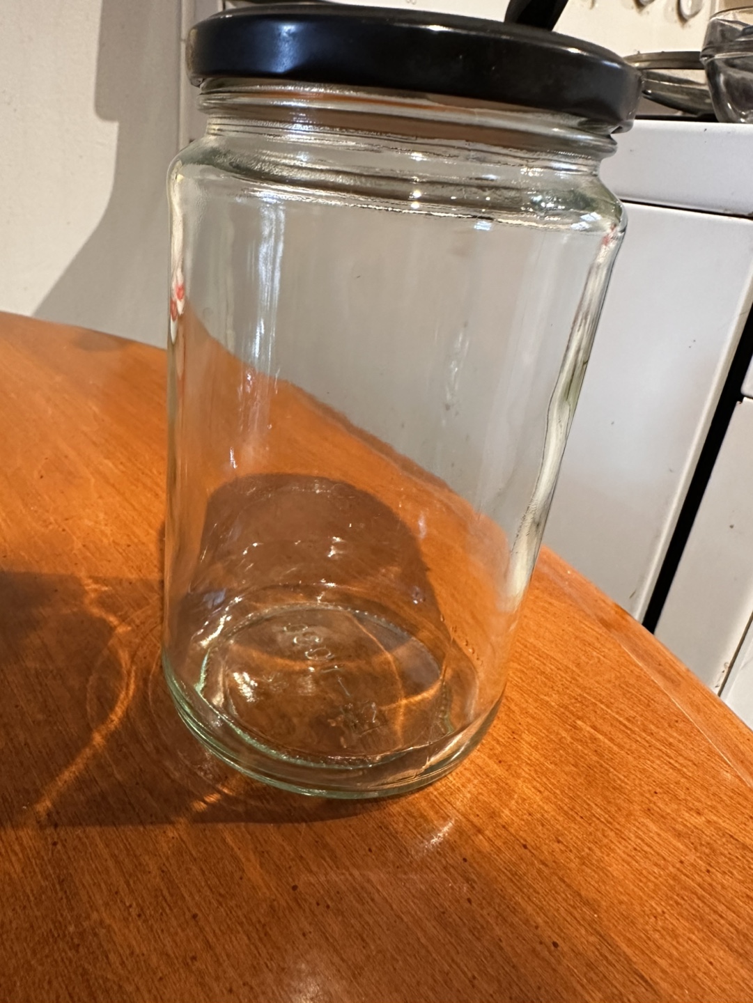 Glass Jars with Black Lids -5💚 - photo 3