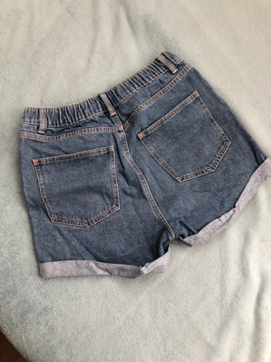Refuge Denim Mom Shorts Size 05 image indicator(2)