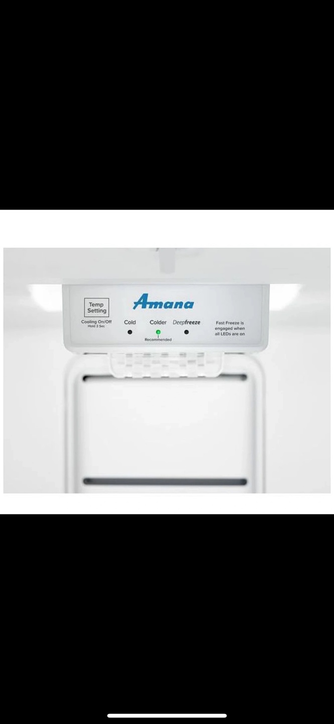 Amana 3.2 cu. ft. Refrigerator - White - photo 2