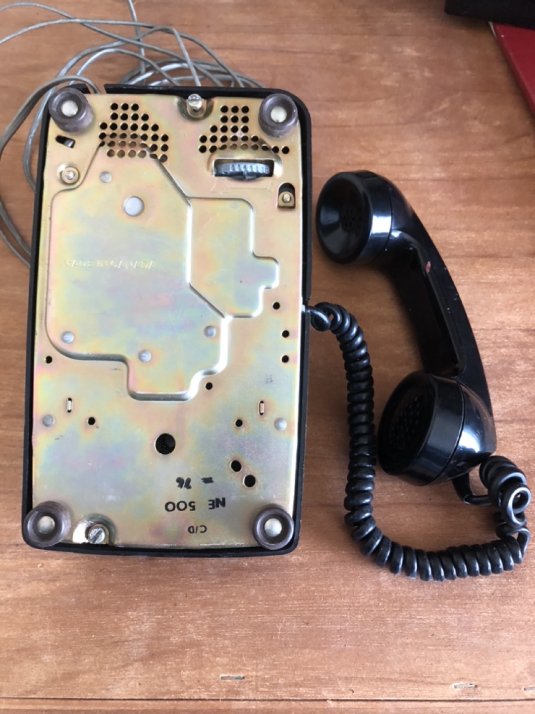 Vintage Black Rotary Phone - photo 2
