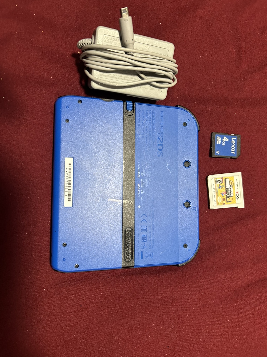 Nintendo 2DS XL Blue Handheld Gaming System Bundle - photo 4