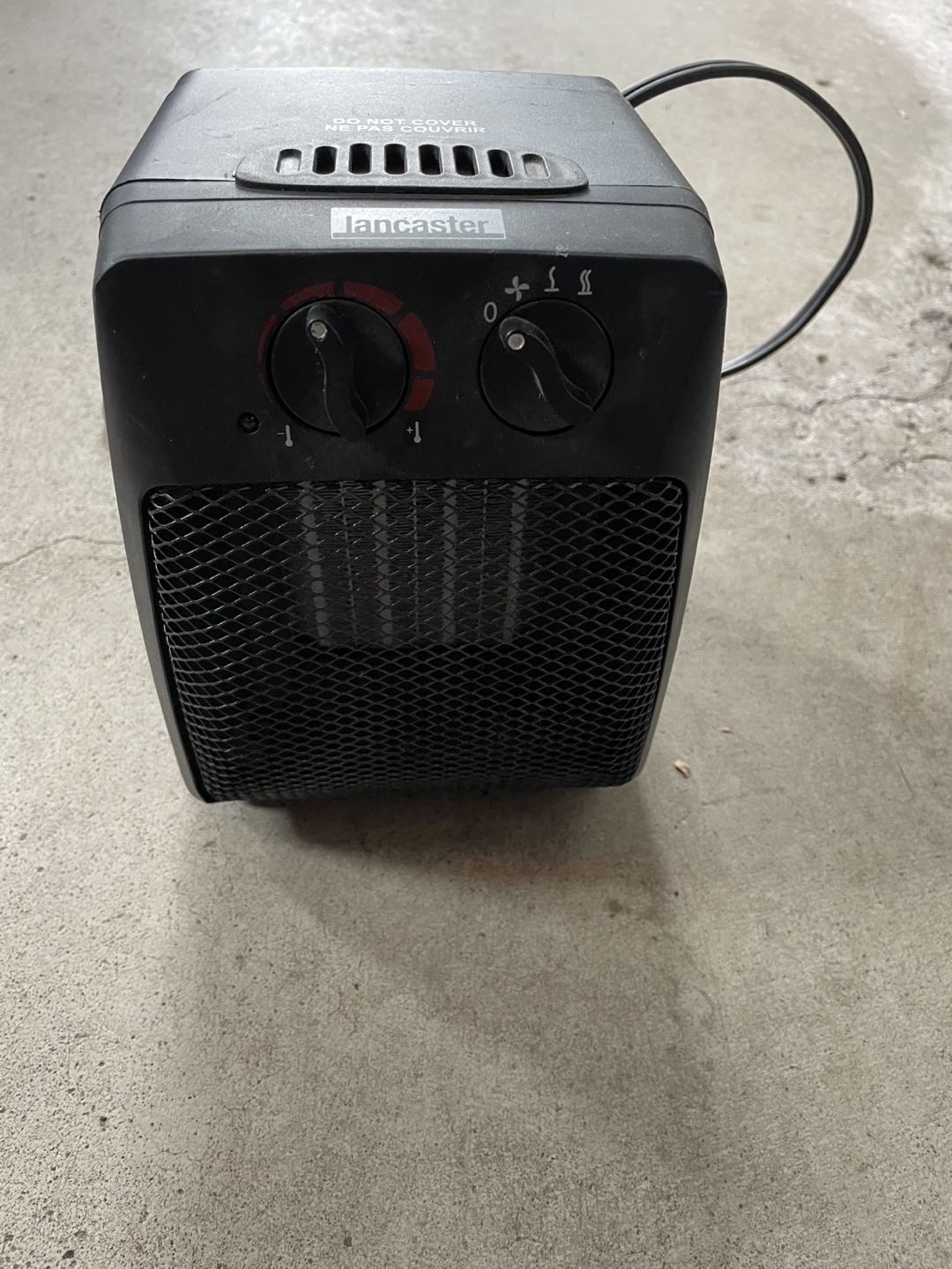 Lancaster Portable Electric Heater