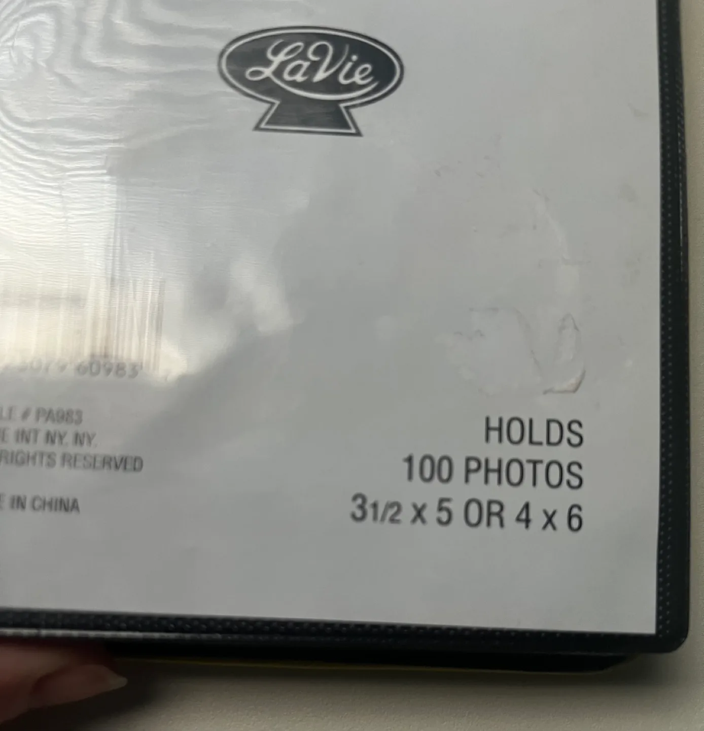 NEW Photo Album - Holds 100 photos- Yellow image indicator(3)