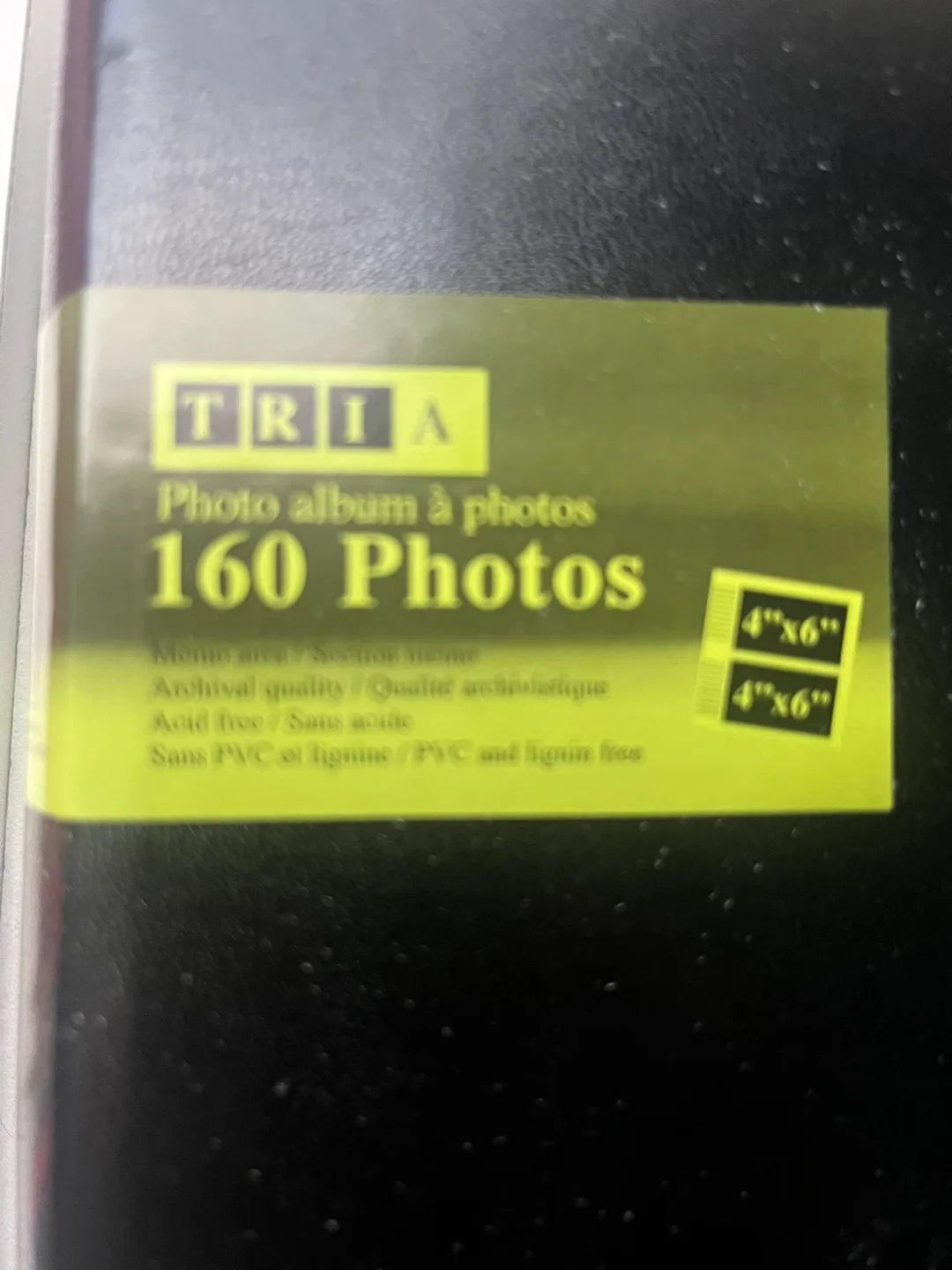 NEW TRIA Photo Album - Live, Laugh, Love - Holds 160 Photos image indicator(2)