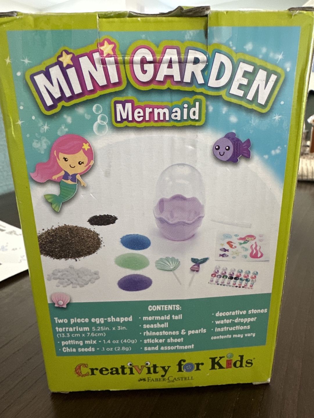 Faber-Castell Creativity for Kids Mermaid Mini Garden - photo 3