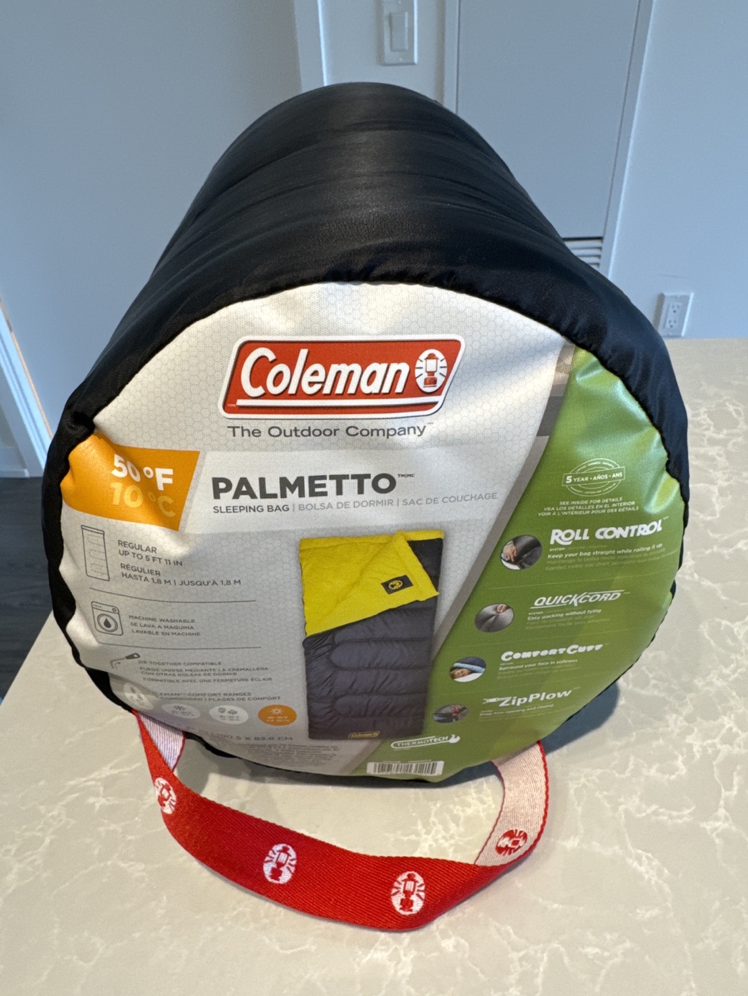 Brand New Coleman 50°F Sleeping Bag