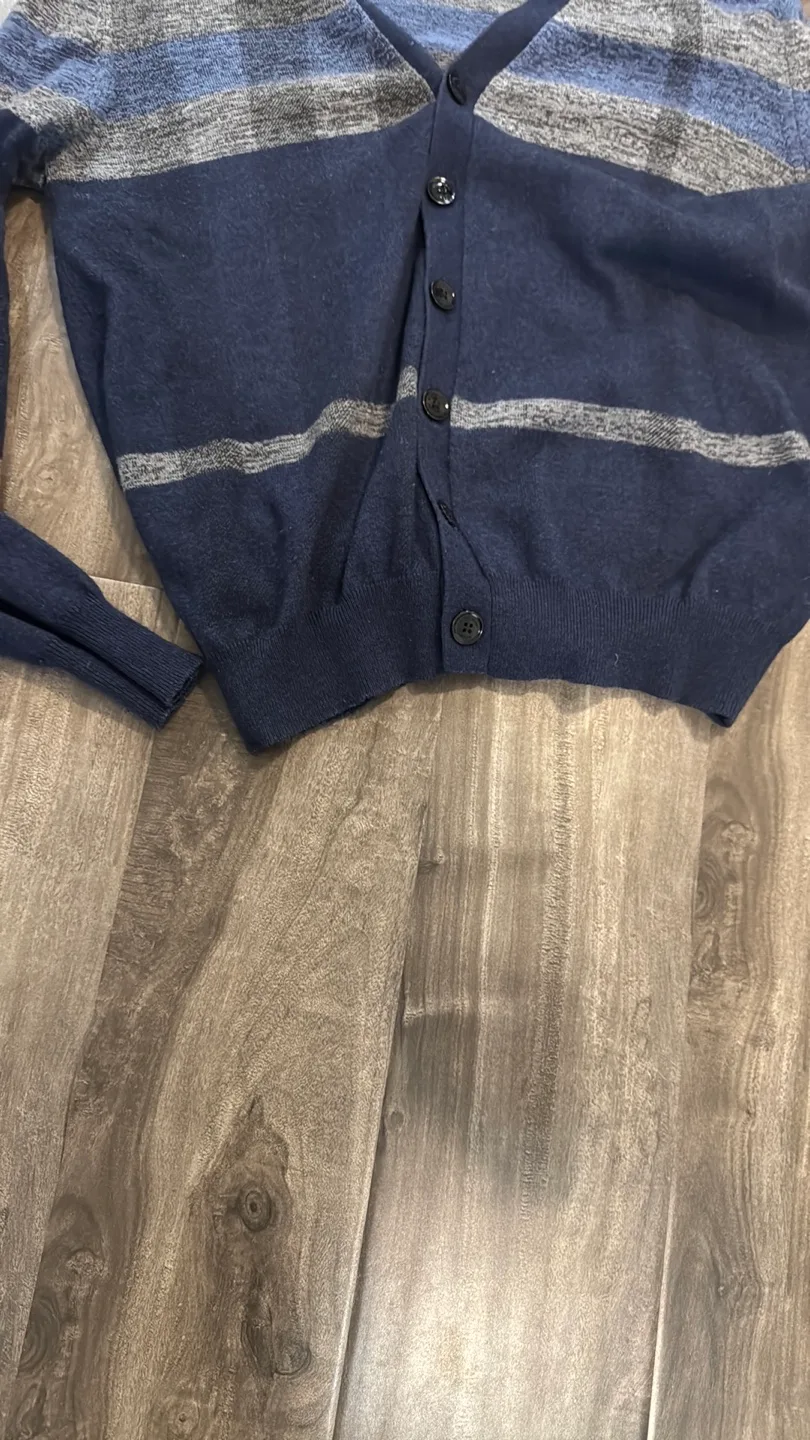 Burberry brit Men's Navy Sweater- size large (fits medium) image indicator(10)