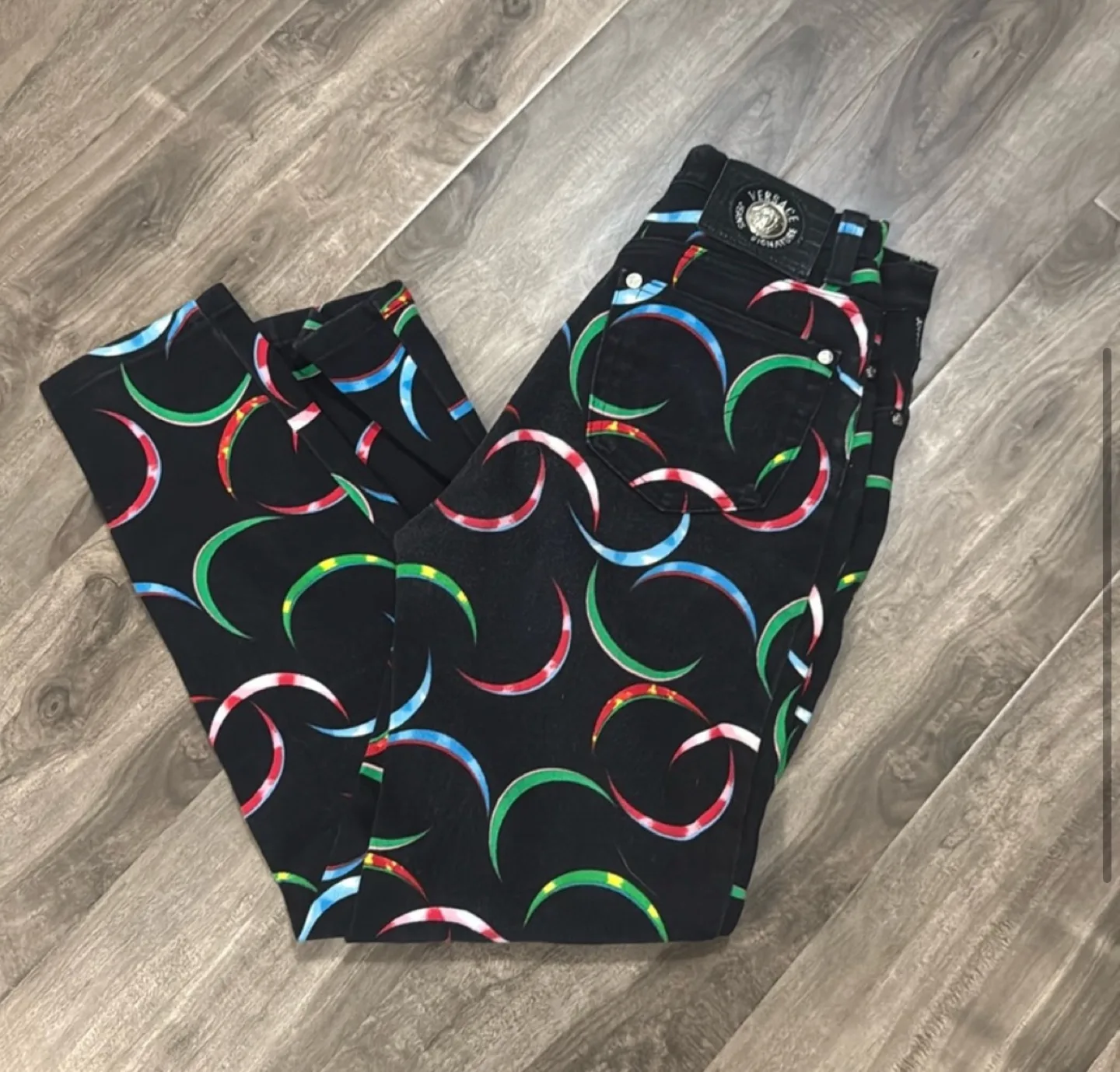 Vintage versace - high waist jeans size - 28 image indicator(3)