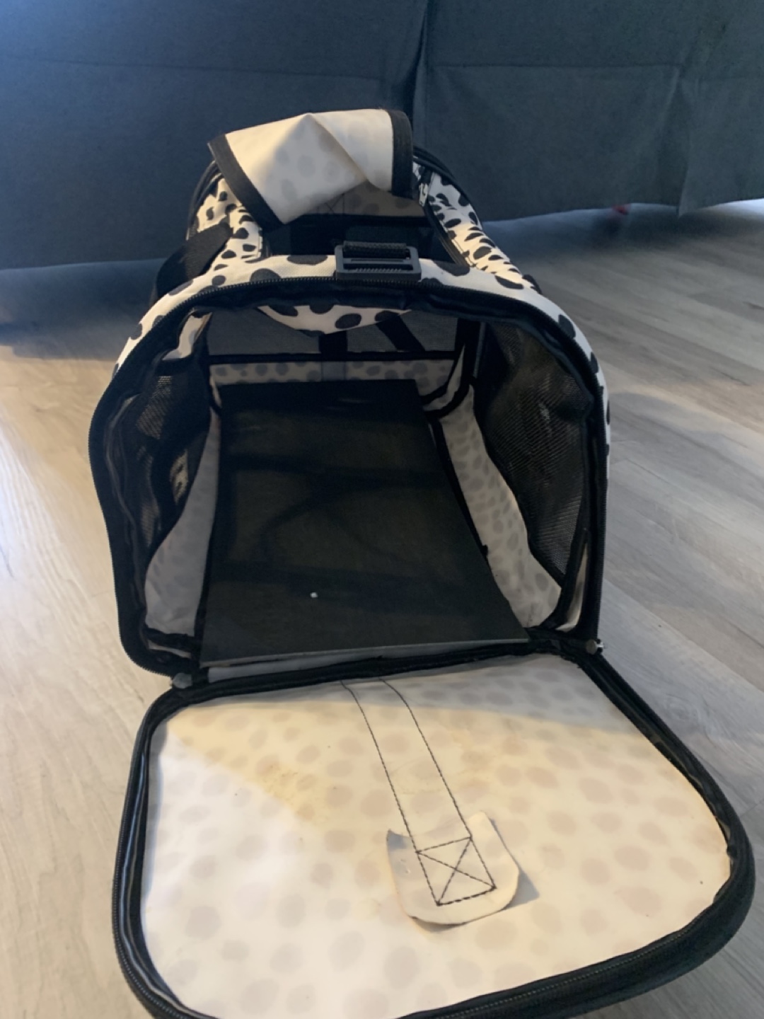 Pet Travel Carrier - Dalmatian Print - photo 2