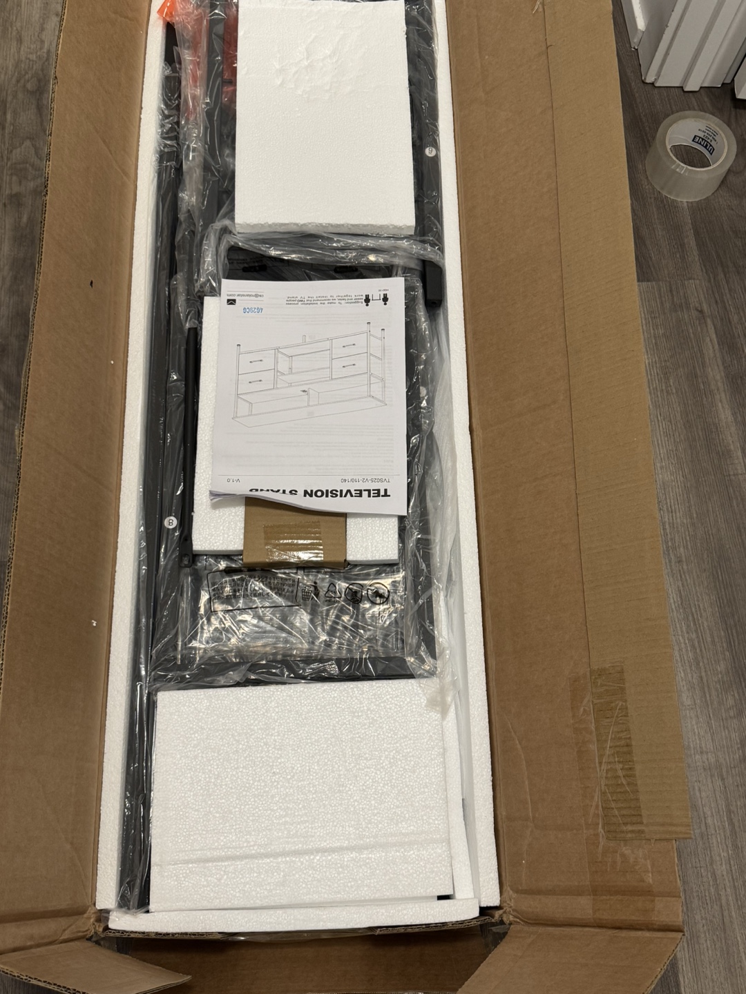 Brand New TV Stand with RGB LED Lights - photo 3