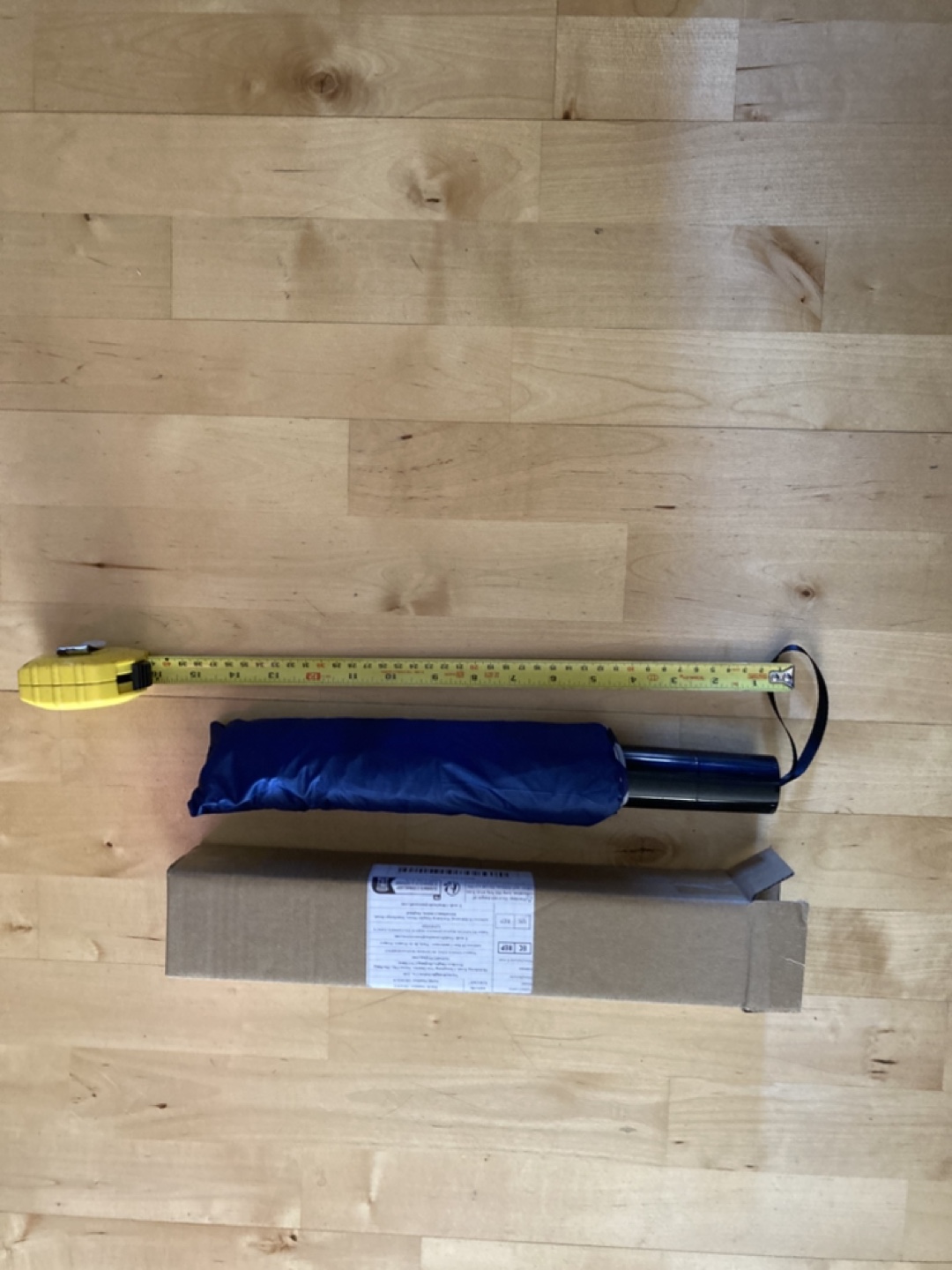 Travel umbrella with hidden compartment - photo 3