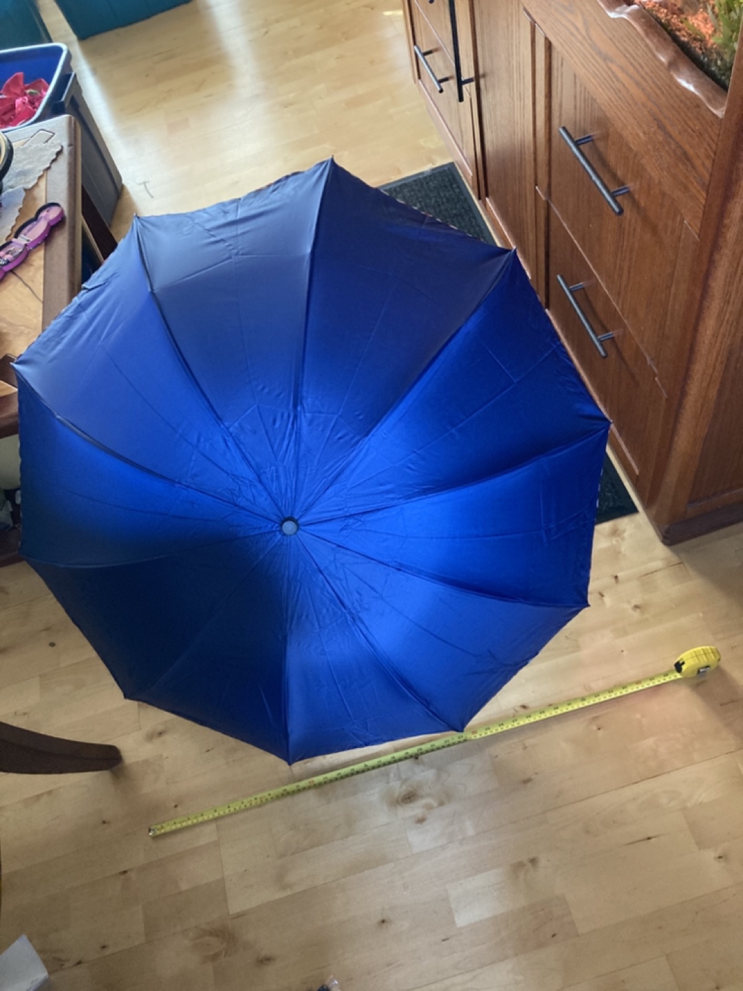 Travel umbrella with hidden compartment - photo 2
