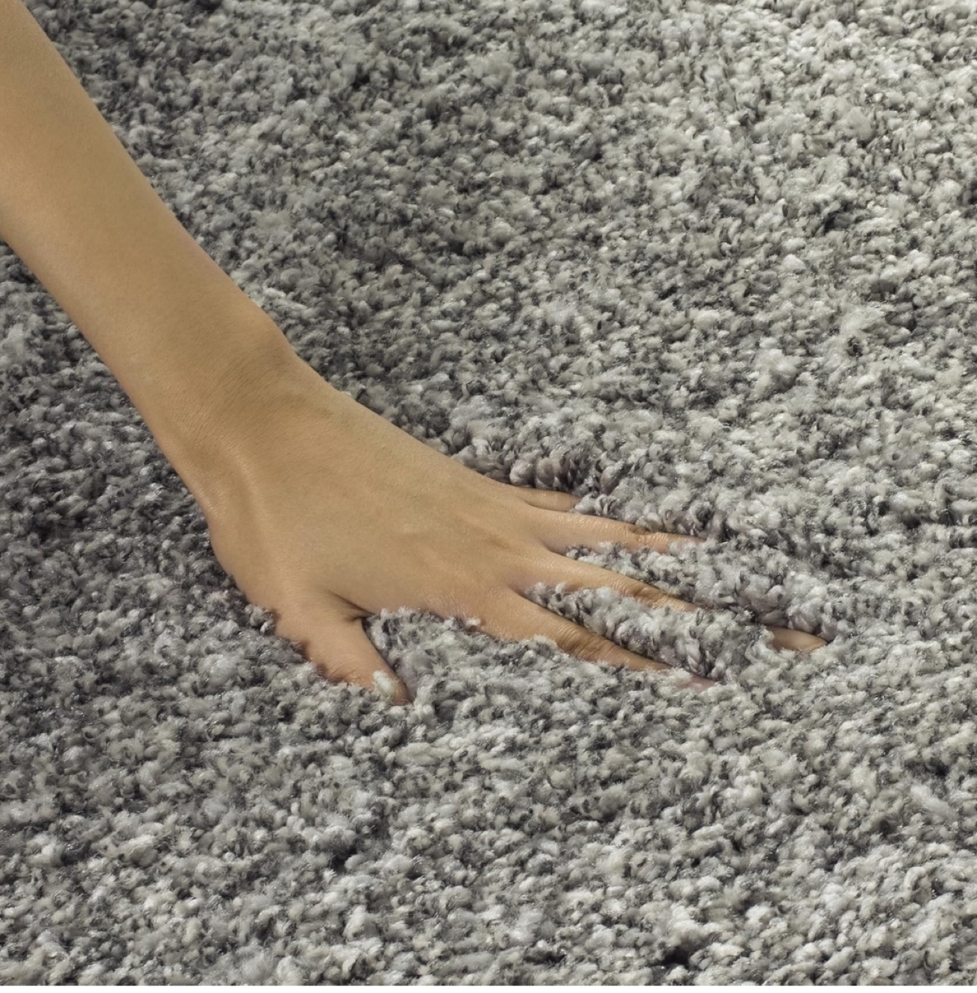Soft Shag Rug - Gray - photo 3