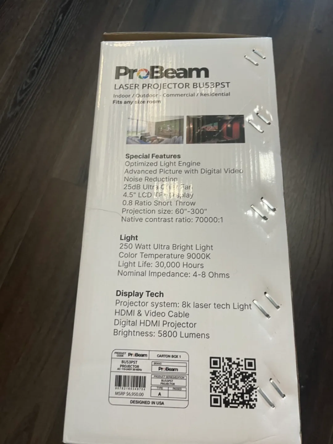 Laser Projector - 5800 Lumens image indicator(2)