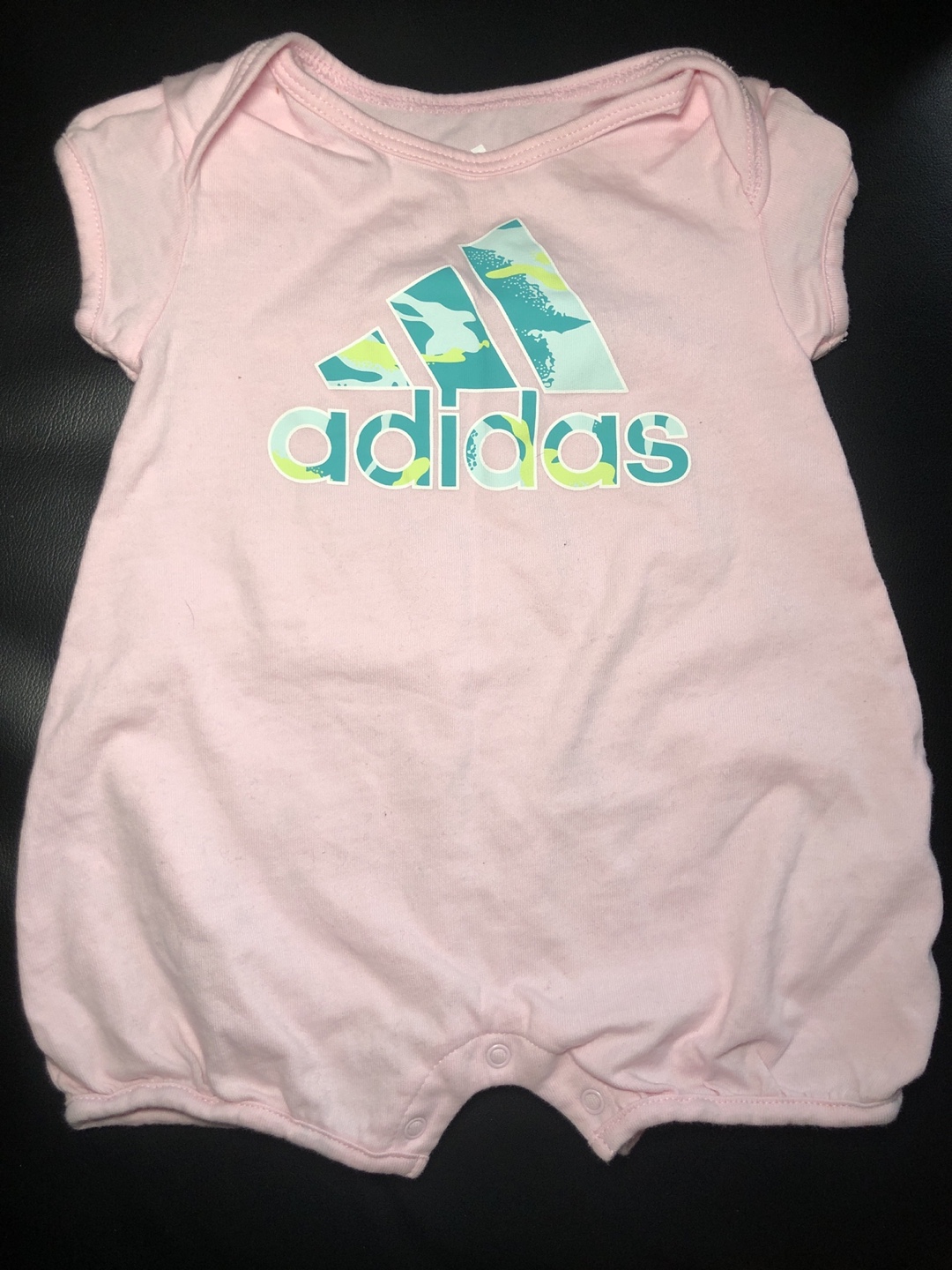 Adidas Baby Girls Pink  Jumpsuit 9M