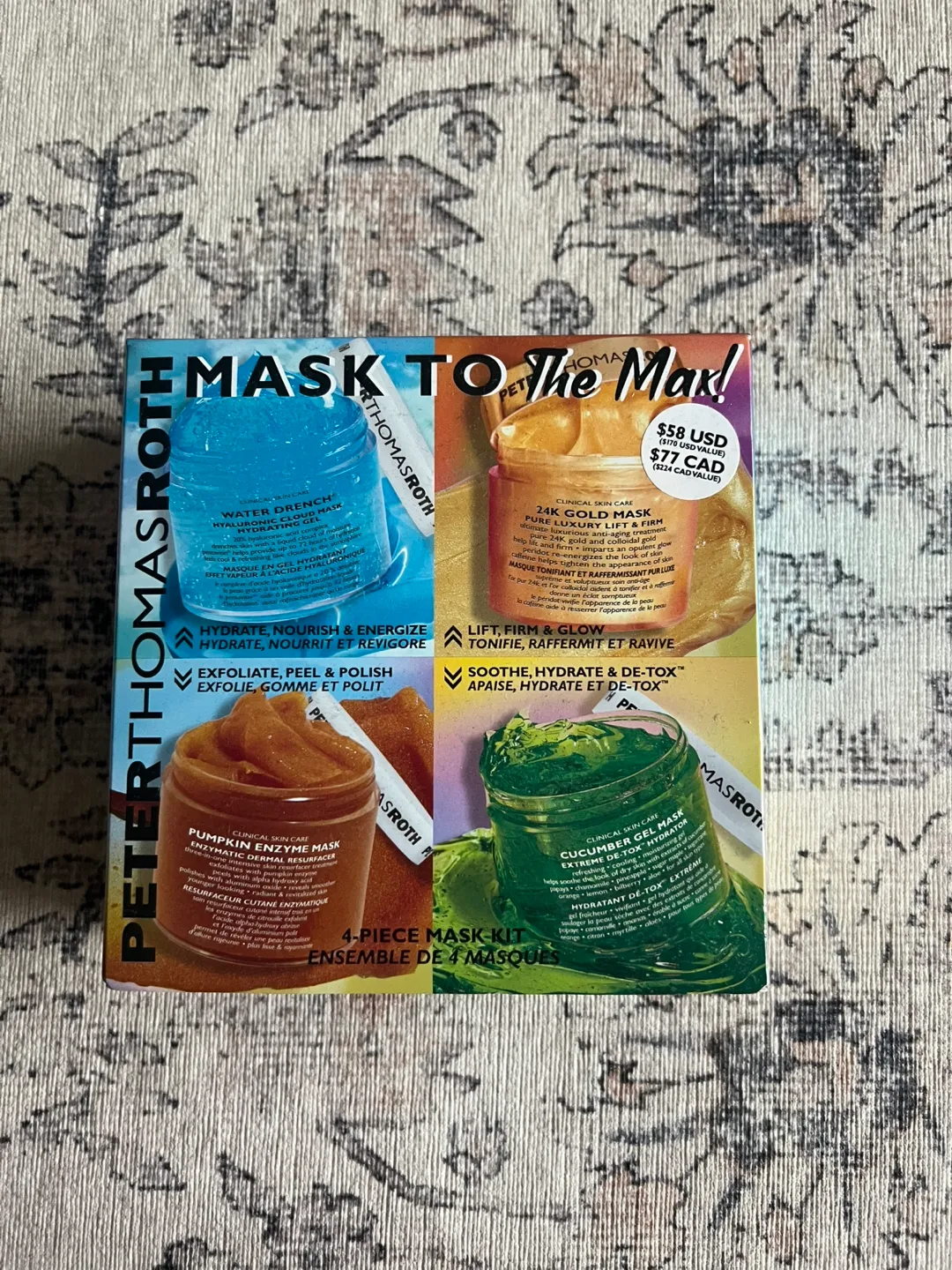 Peter Thomas Roth Mask To The Max 4-Piece Kit set value $224 thumbnail
