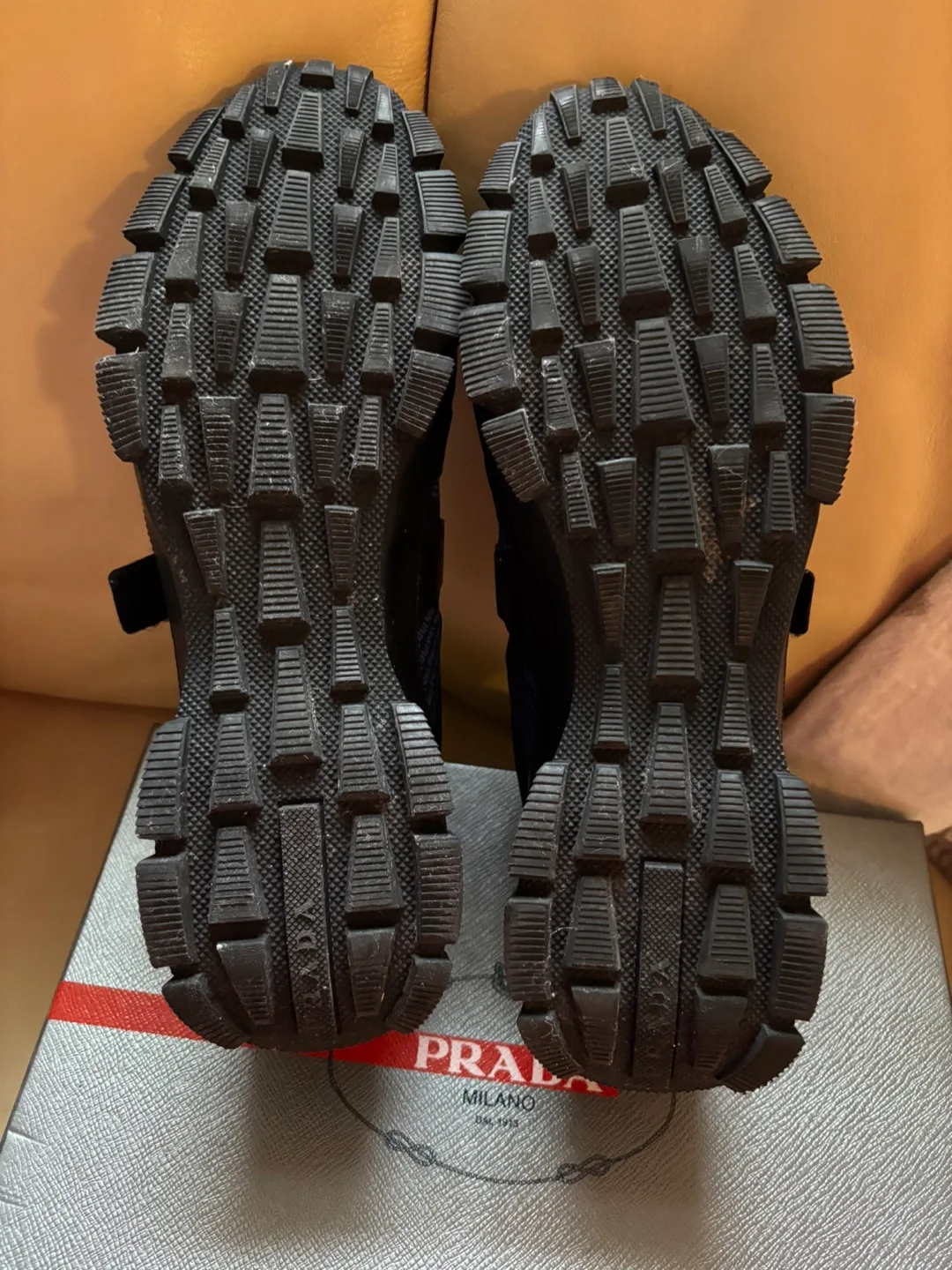 2018 Prada Cross Section Knit Sneakers image indicator(6)