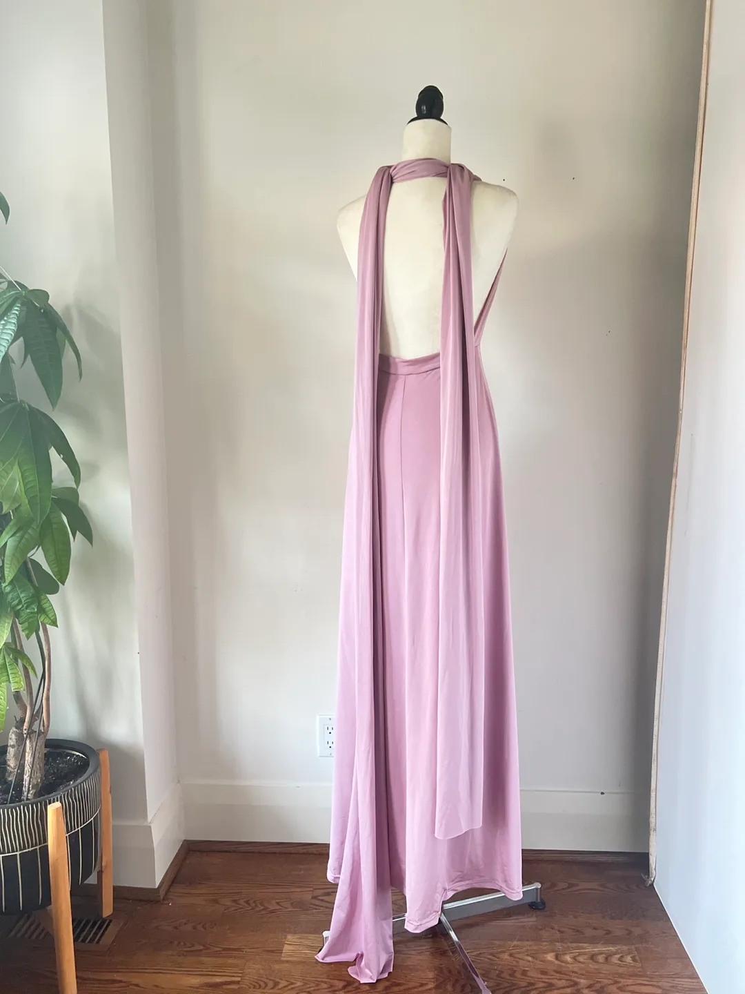 Dusty Rose Infinity Multi-Way Maxi Dress image indicator(4)