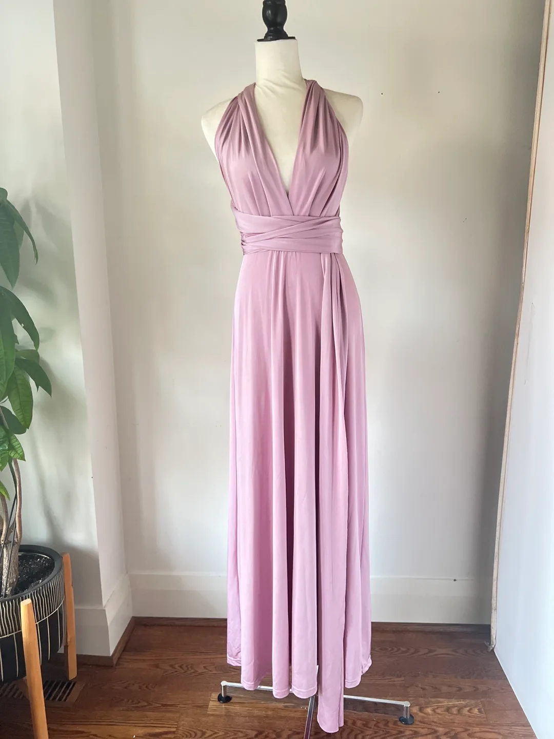 Dusty Rose Infinity Multi-Way Maxi Dress image indicator(5)