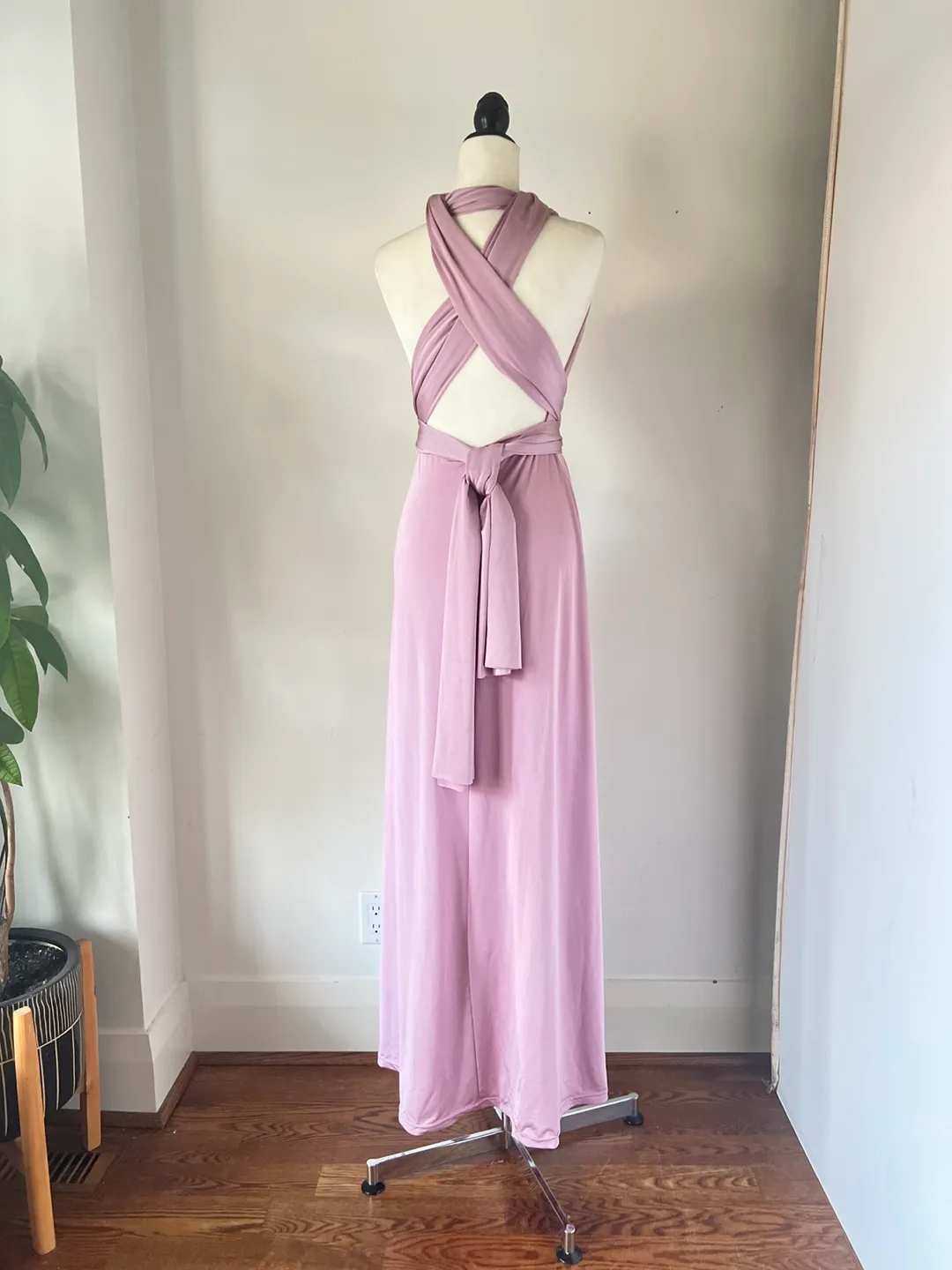 Dusty Rose Infinity Multi-Way Maxi Dress image indicator(3)