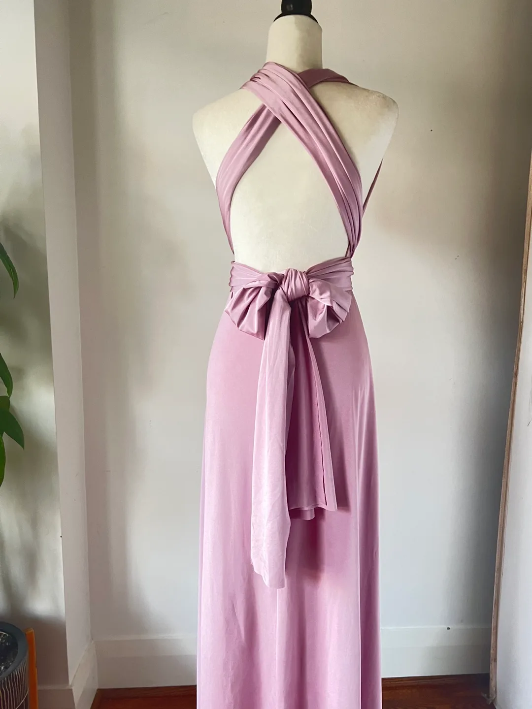 Dusty Rose Infinity Multi-Way Maxi Dress image indicator(8)