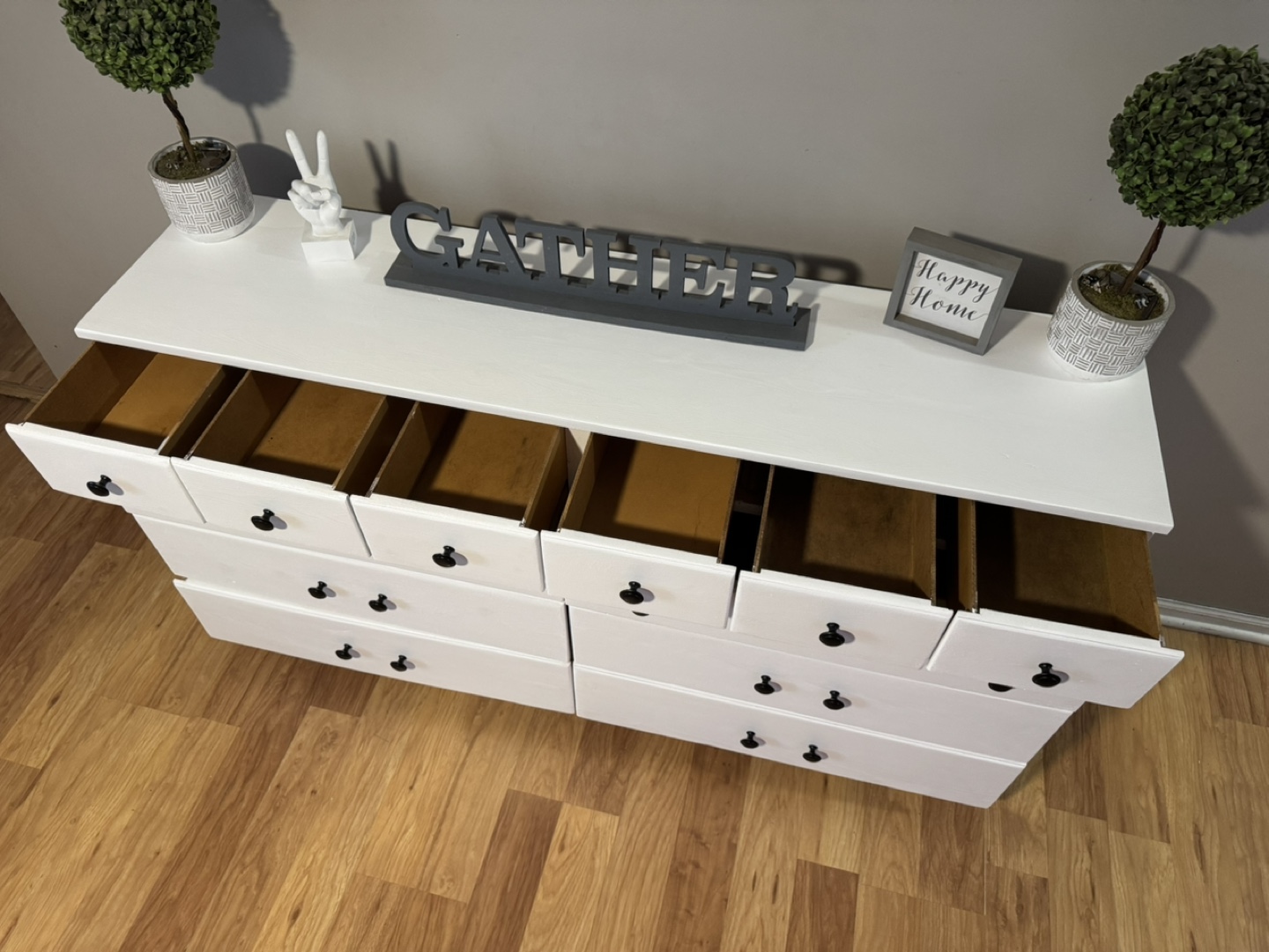 🤍✨Beautiful solid oak white dresser✨🤍 - photo 5