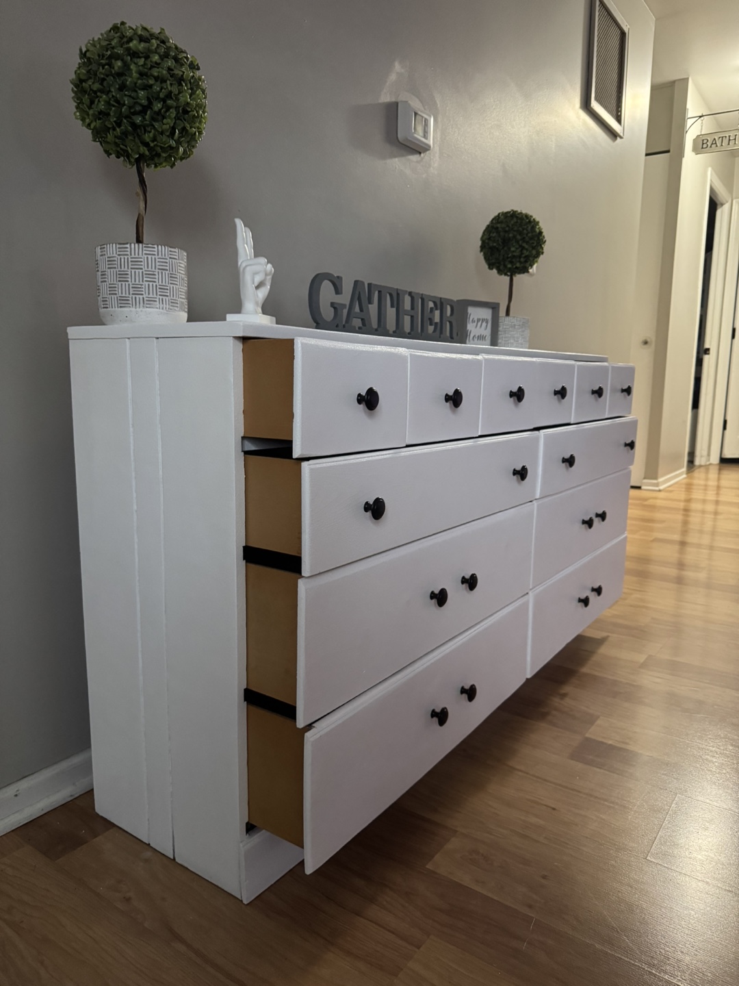 🤍✨Beautiful solid oak white dresser✨🤍 - photo 3