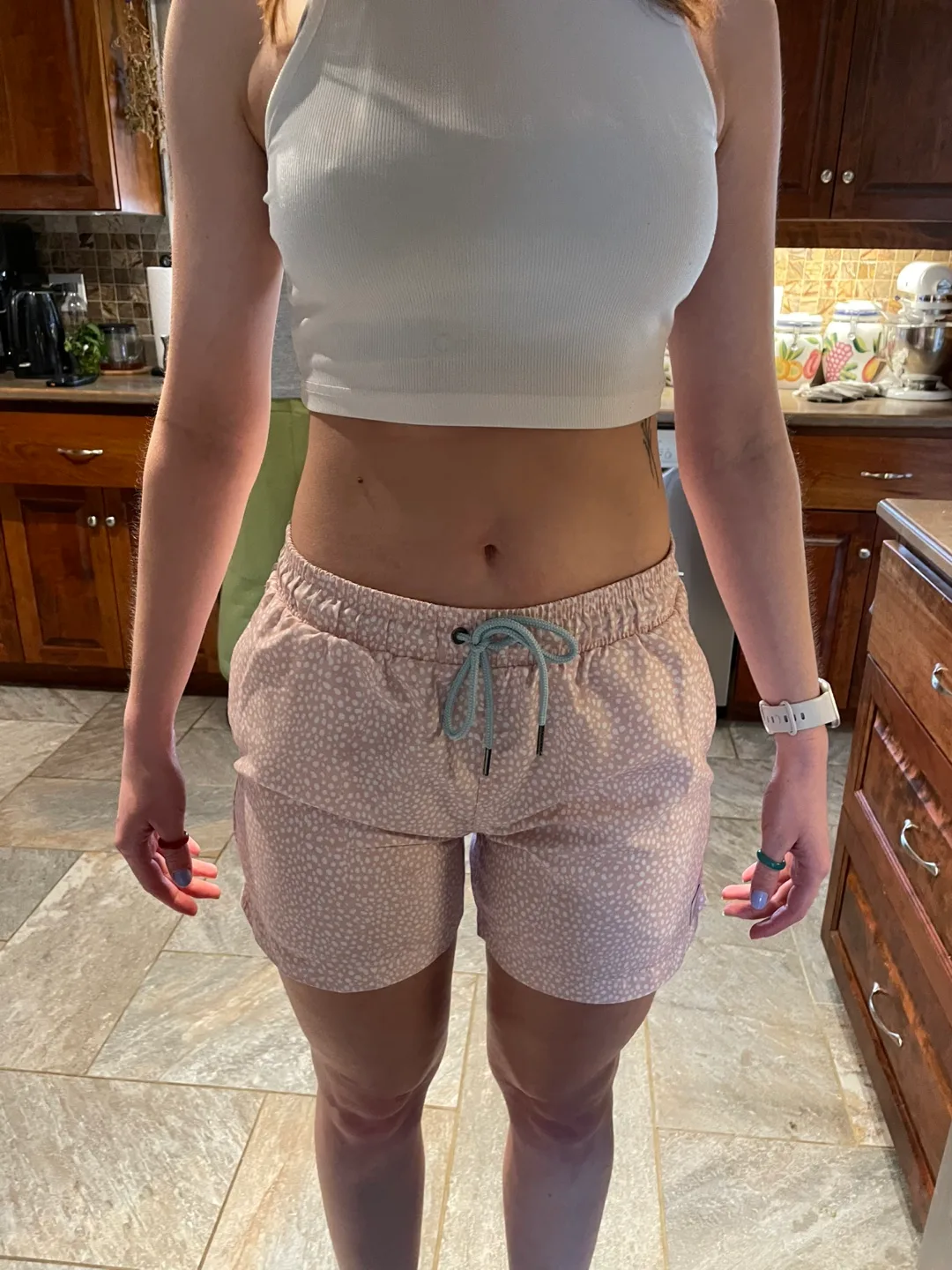 Alfenix Swim Trunks - Size Small - Pink Dalmatian Print image indicator(5)