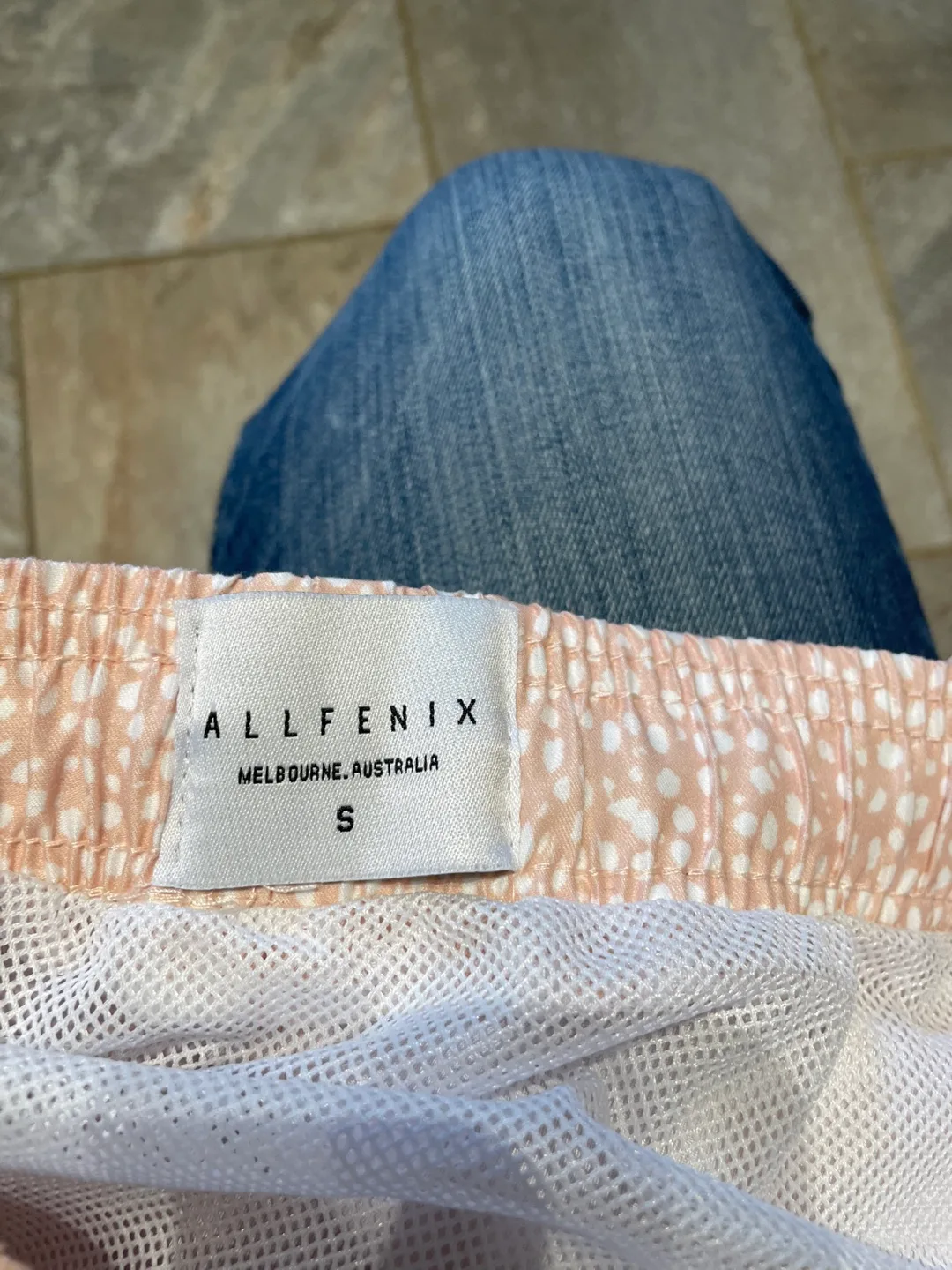 Alfenix Swim Trunks - Size Small - Pink Dalmatian Print image indicator(3)