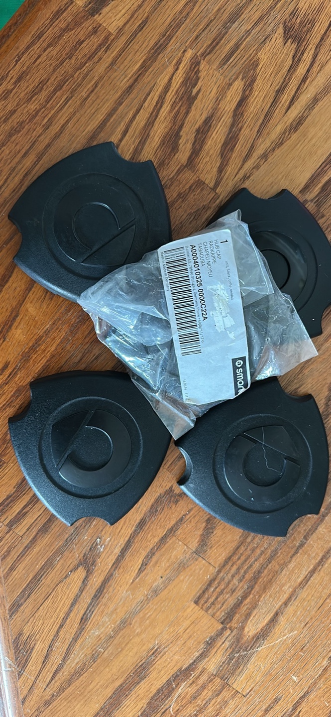 Smart Car Hub Caps - Set of Four
