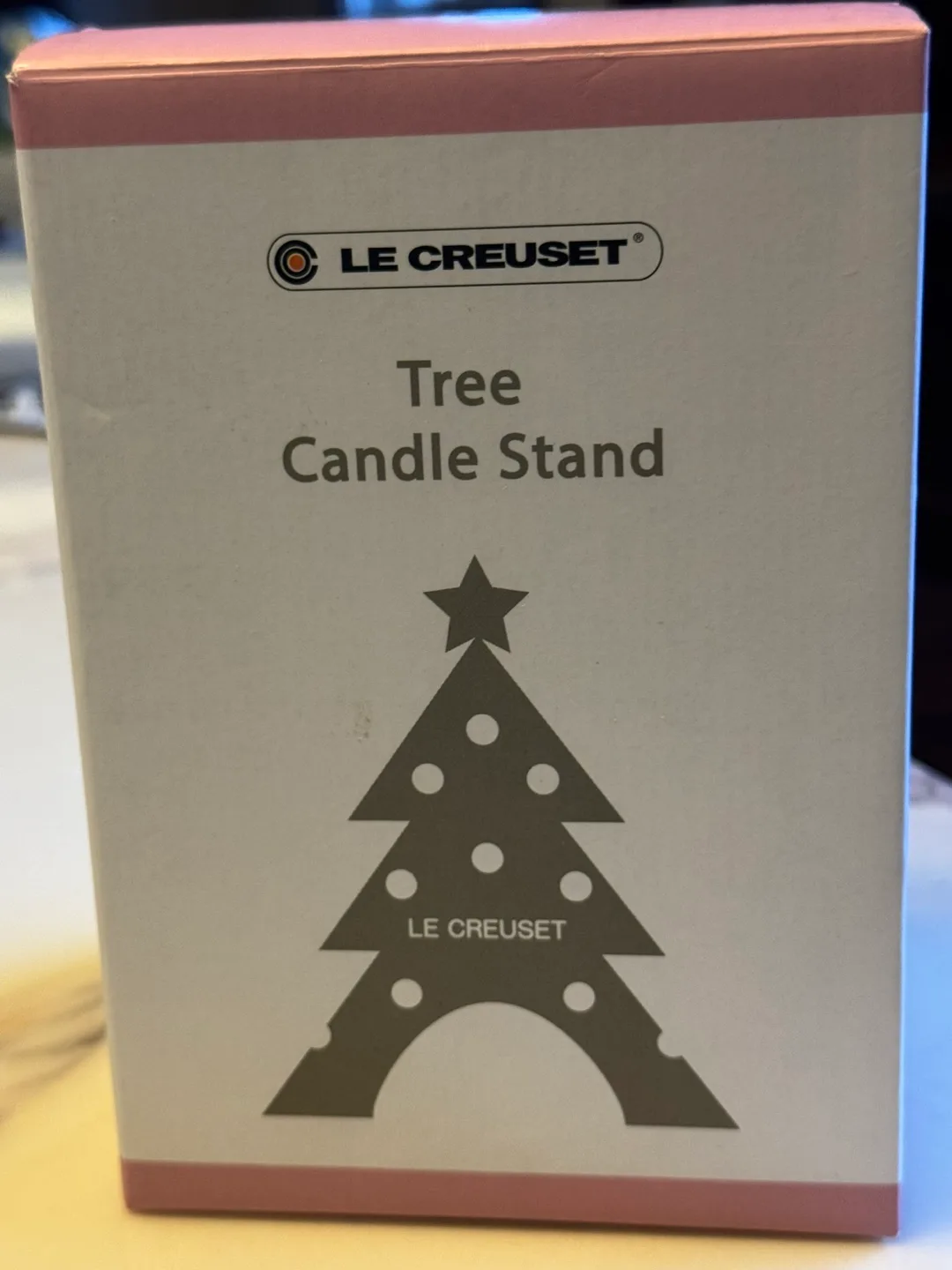 NEW Le Creuset Christmas Tree Tea Candle Holder image indicator(4)