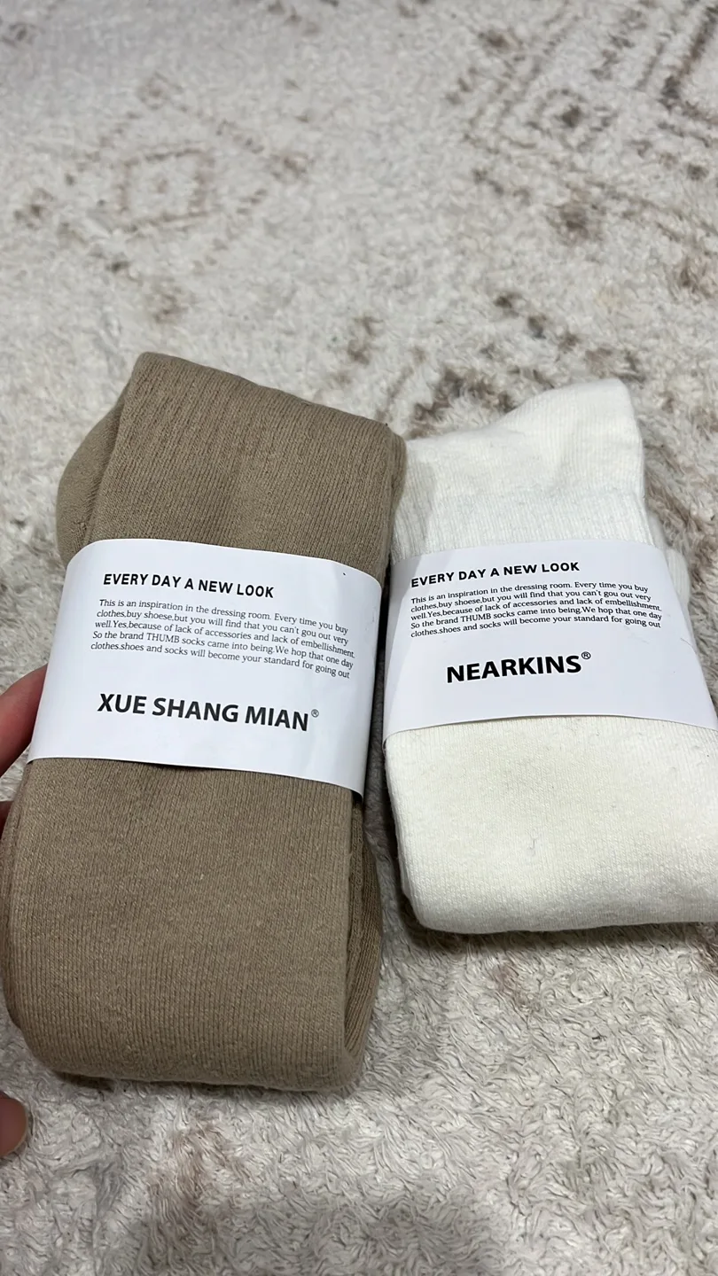 💯 brand new🌈✨thick cotton winter  socks thumbnail
