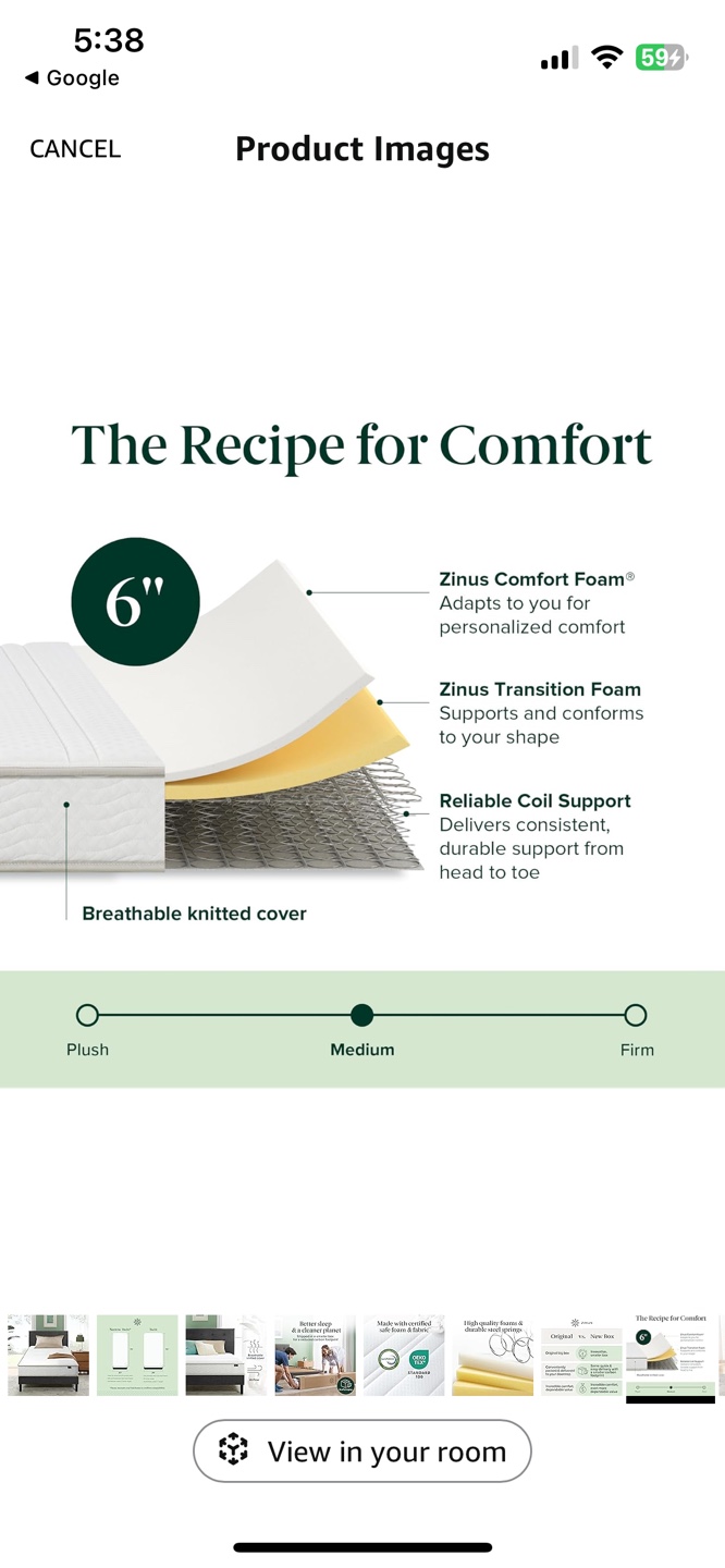 Zinus 6-Inch Twin Mattress - photo 4
