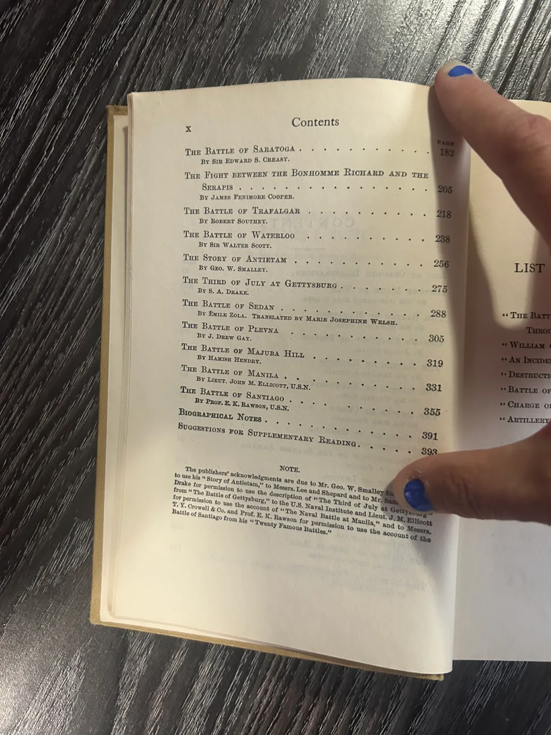 Vintage Young Folks Library Book: Famous Battles by Land and Sea image indicator(5)