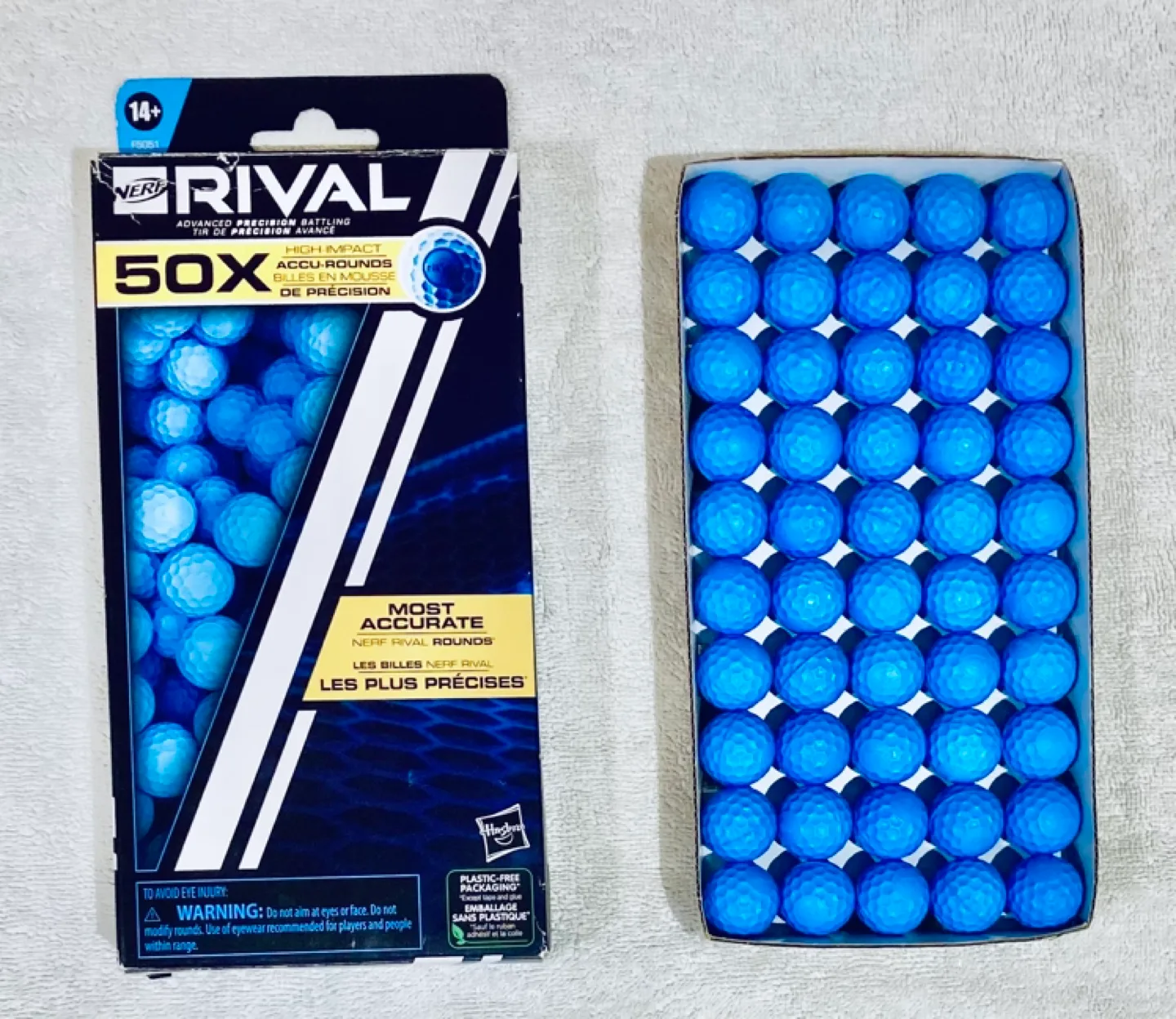 Nerf Rival 50 Round Pack Blue Accu-Rounds image indicator(3)