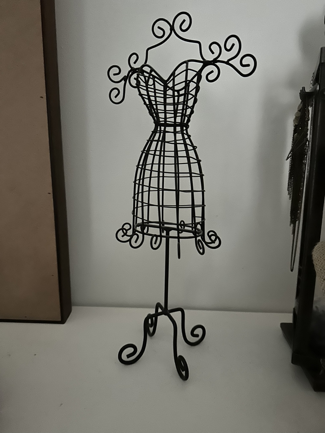 Black Dress Jewelry Holder