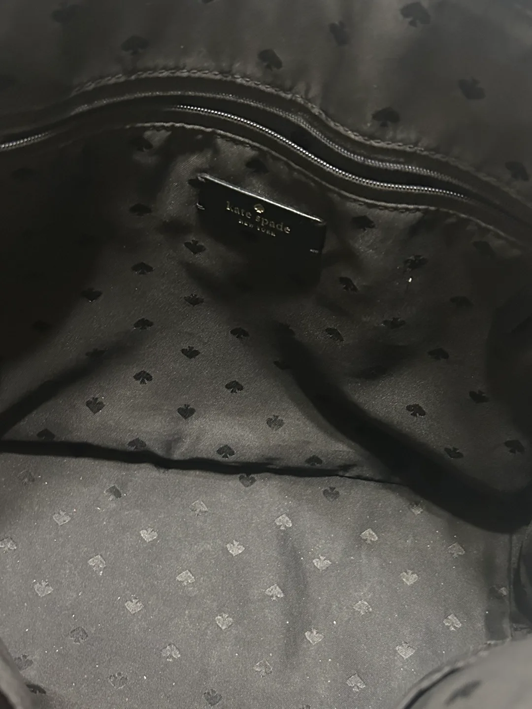 Kate Spade New York Black Leather Tote Bag image indicator(7)