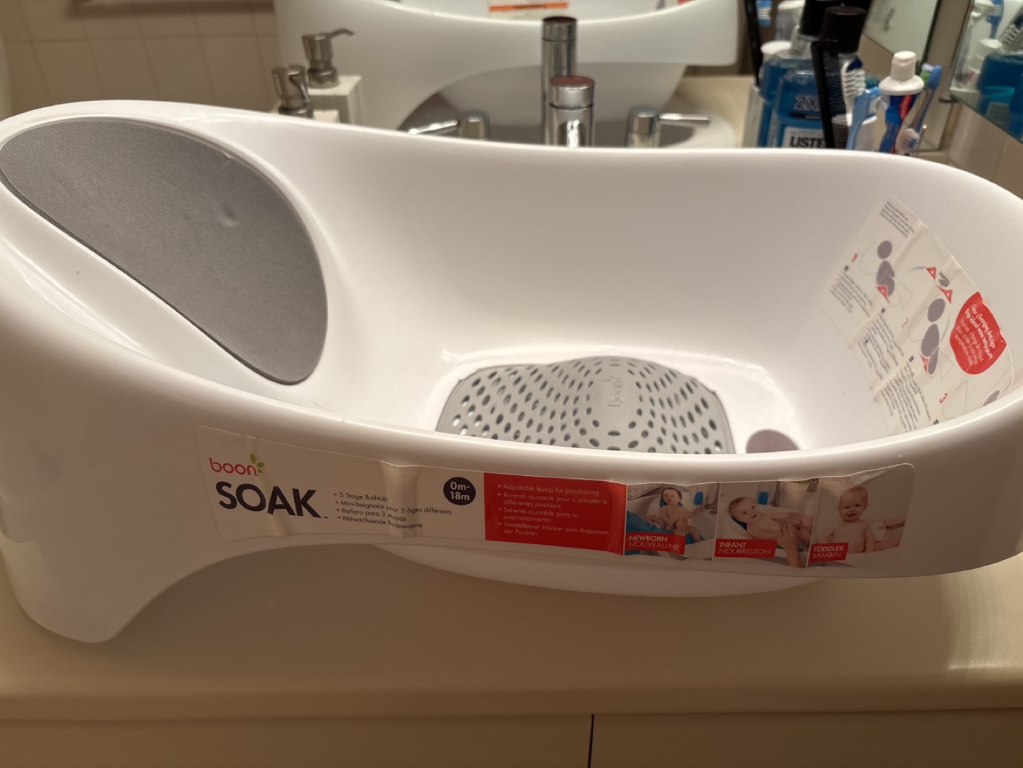 3-Stage Baby Bathtub