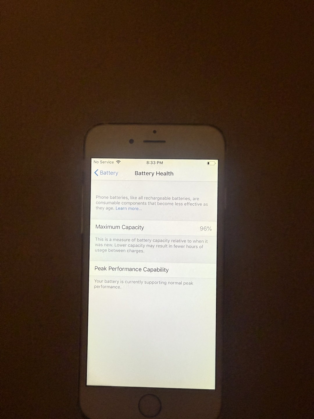 iPhone 6- Gold - 96% Battery Health - photo 3