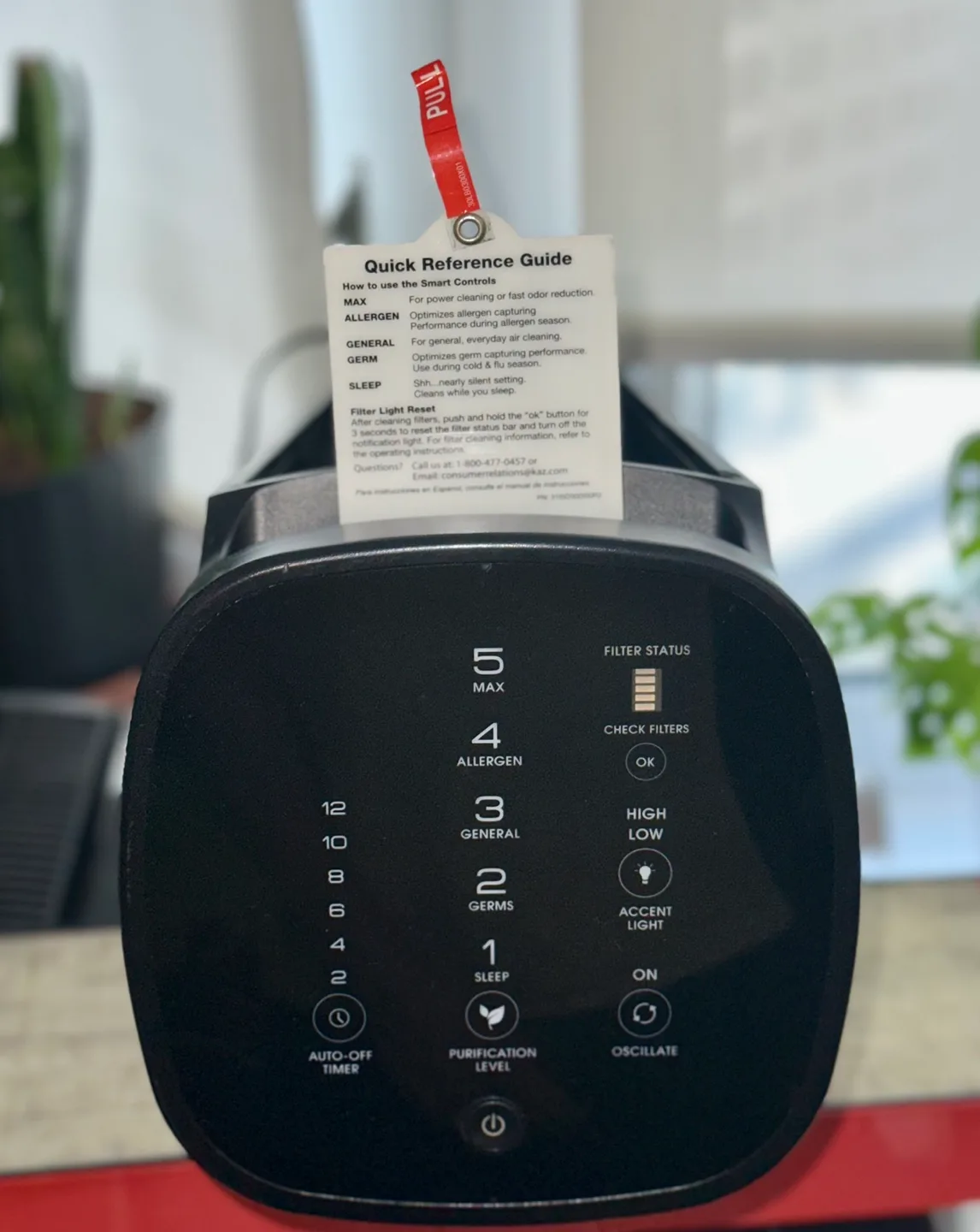 Honeywell AirGenius 5 Air Cleaner Purifier - HFD320 image indicator(10)