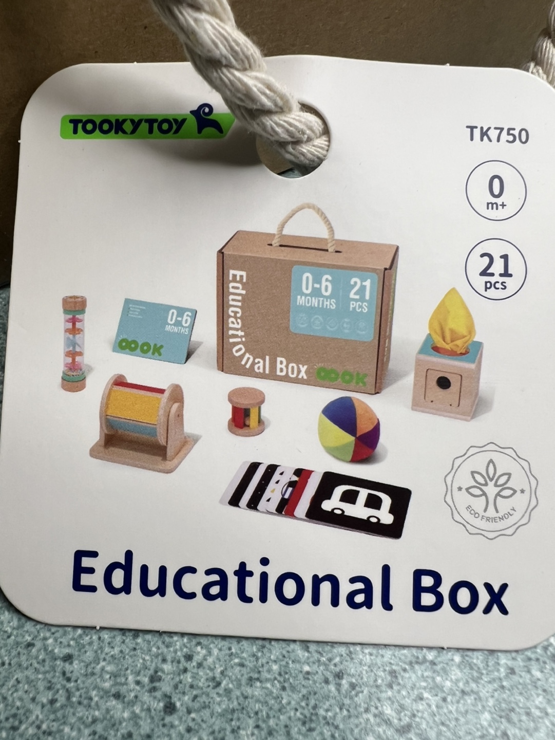 TOOKYTOY Educational Box - Montessori Toys for 0-6 Months - photo 4