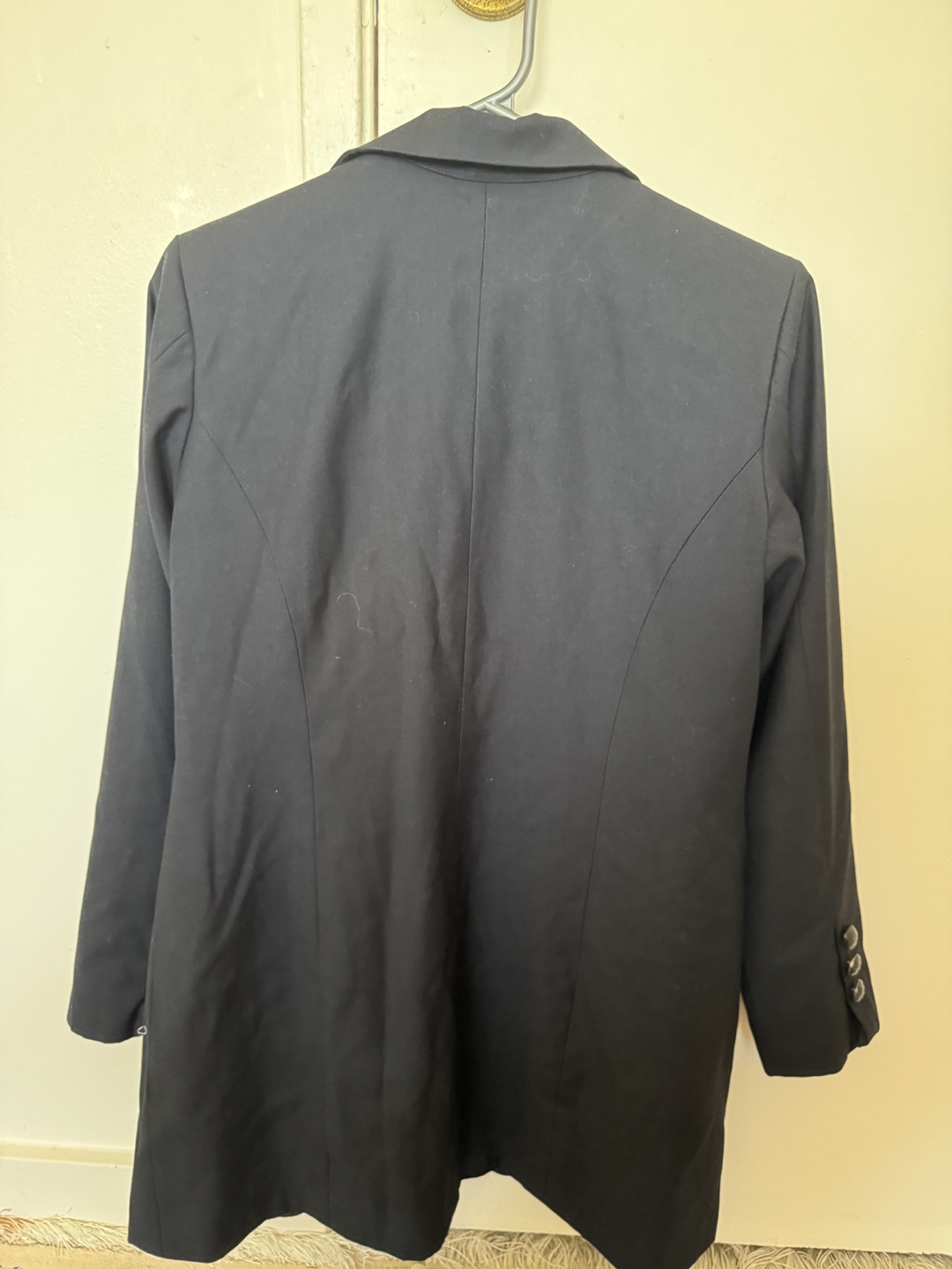 Black Women's Blazer - Long Length - photo 2