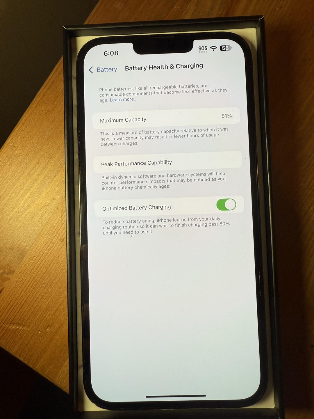 iPhone 13 Pro Max 128GB Graphite - Excellent Condition - photo 2